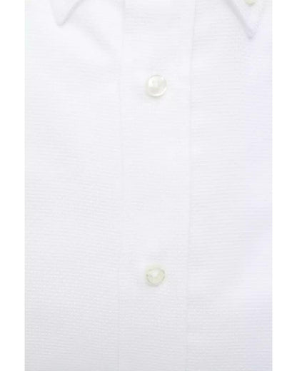Robert Friedman Men's White Cotton Shirt - M