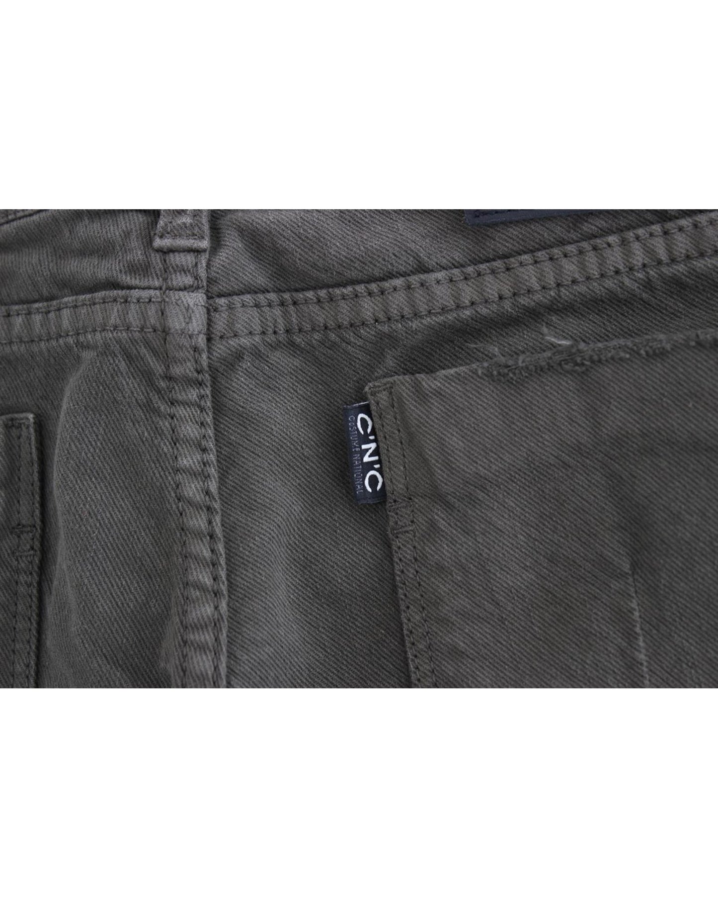 CNC Costume National Green Slim Leg Jeans W26 US Women