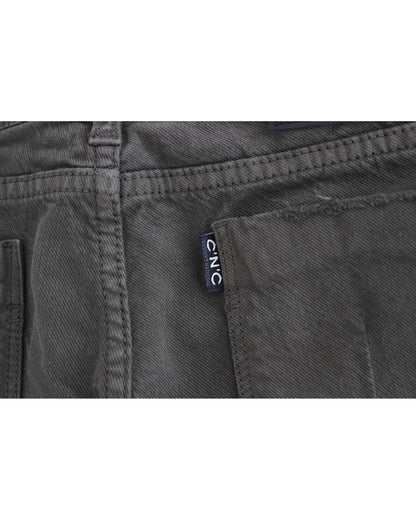 CNC Costume National Green Slim Leg Jeans W26 US Women