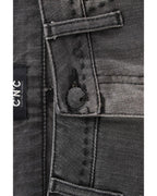 CNC Costume National Gray Straight Leg Jeans W24 US Women