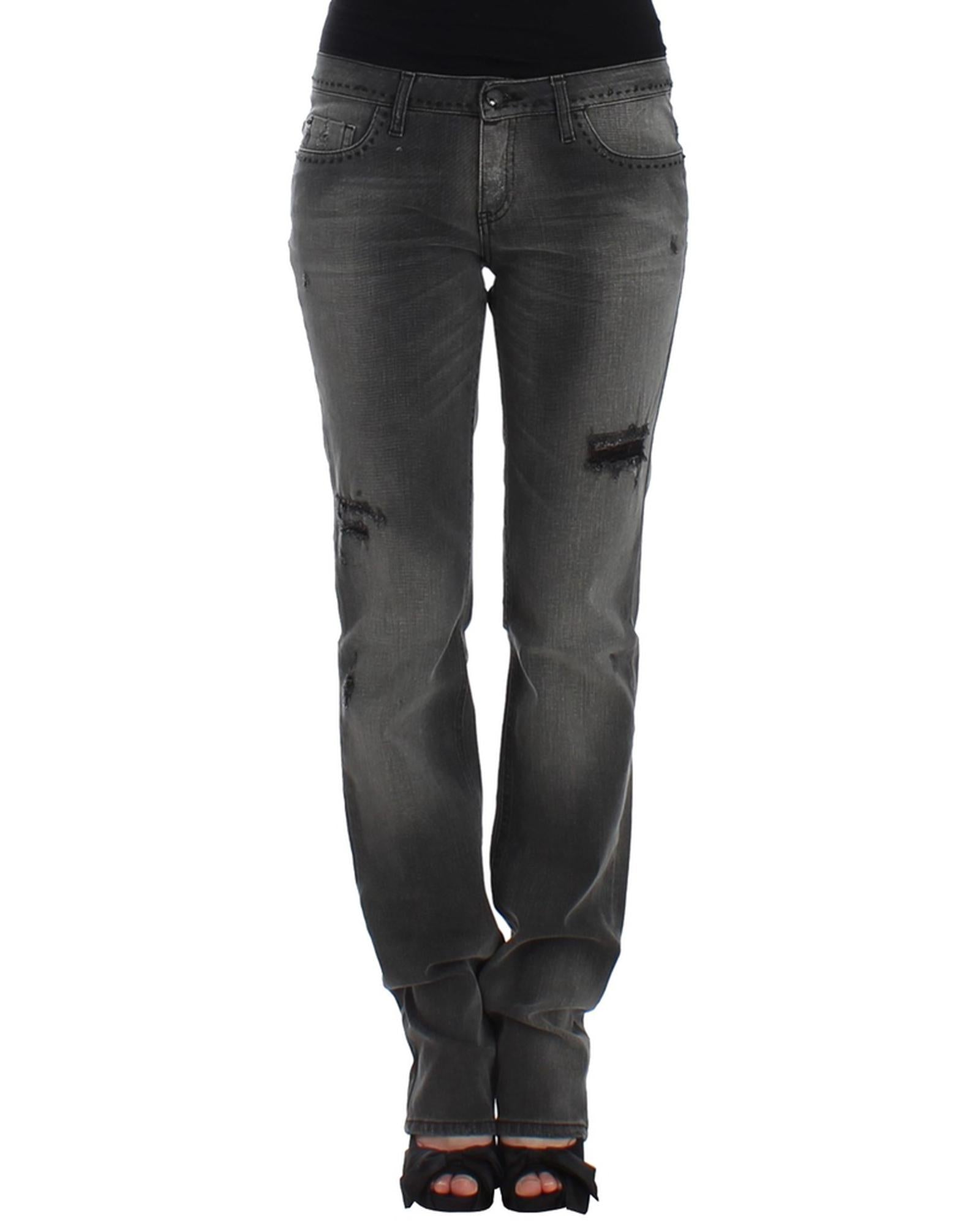 CNC Costume National Gray Straight Leg Jeans W25 US Women Main image