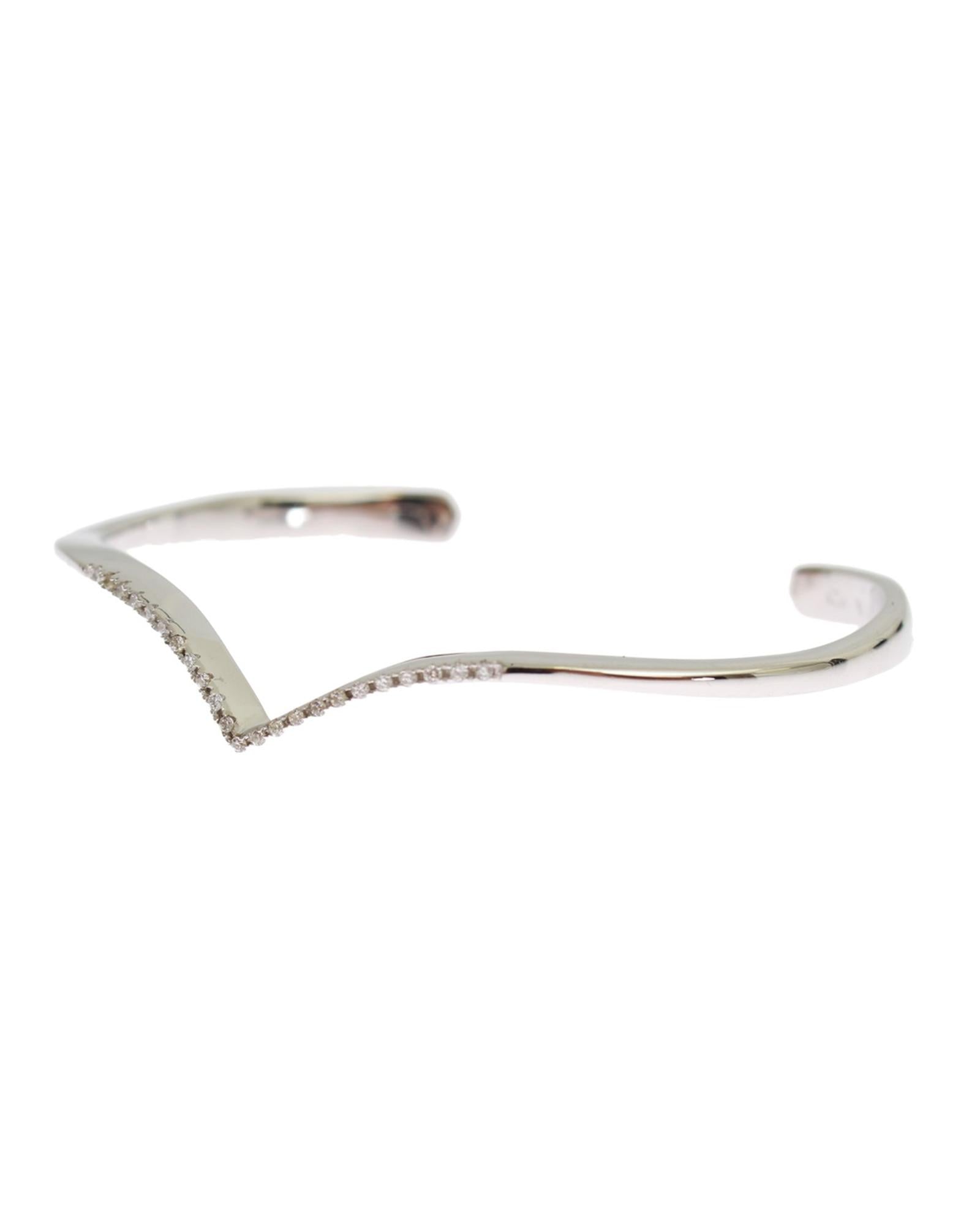 NIALAYA Skyfall Arched Wing Cuff Bangle One Size Women Secondary image