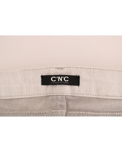 CoSTUME NATIONAL CNC Slim Fit White Jeans W26 US Women