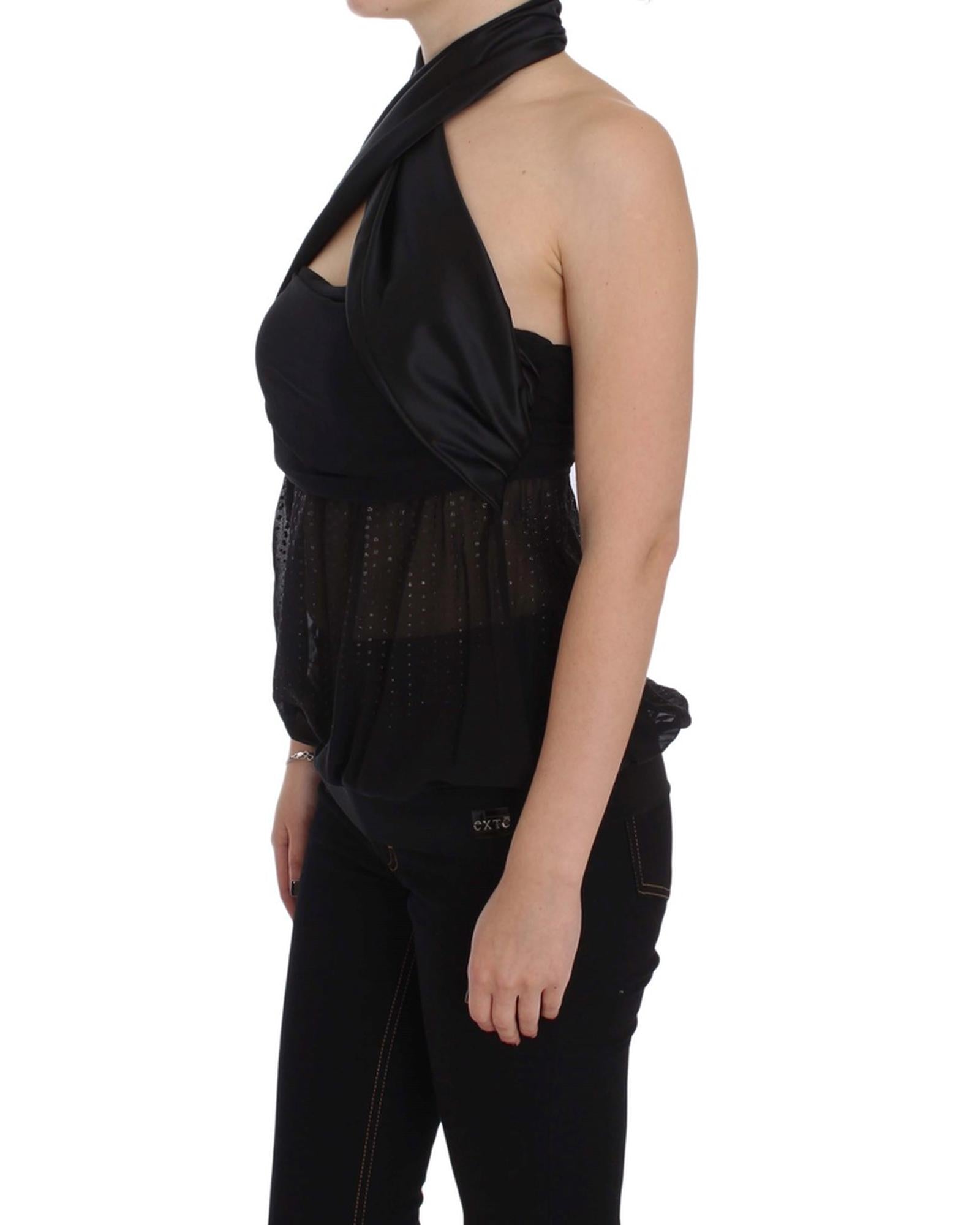EXTE Neck Wrapt Top Blouse for Evening Party 40 IT Women Secondary image