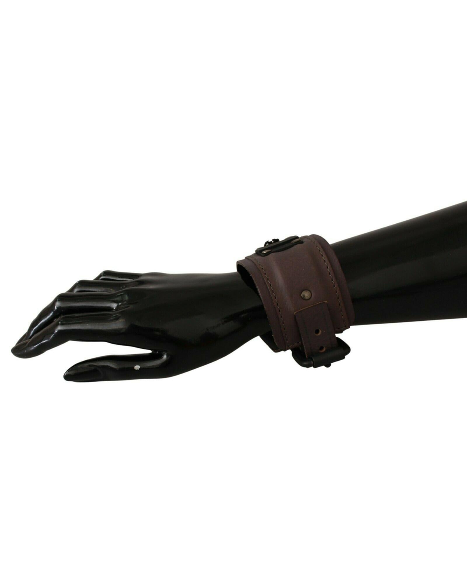 Authentic SCERVINO STREET Leather Bracelet One Size Women Secondary image