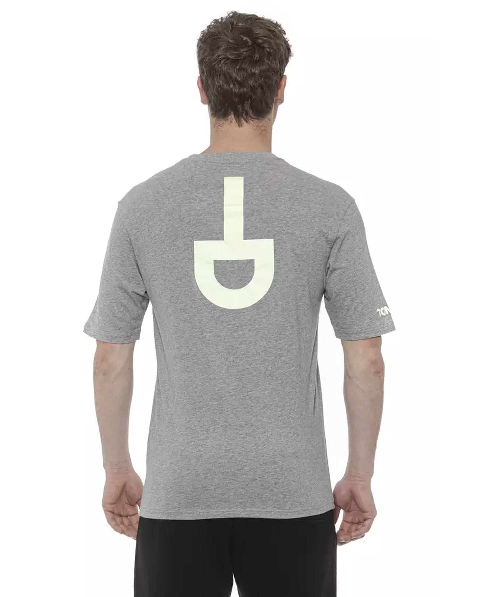Oversized Photoluminescent Print T-shirt L Men Main image