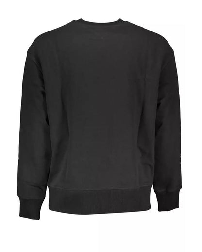 Tommy Hilfiger Men's Black Cotton Sweater - XL