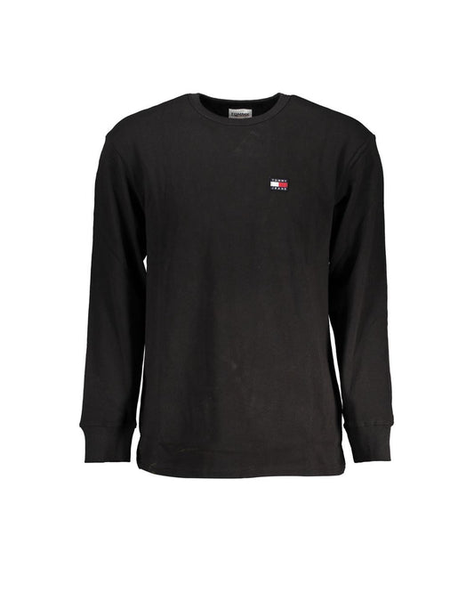 Tommy Hilfiger Men's Black Cotton T-Shirt - S