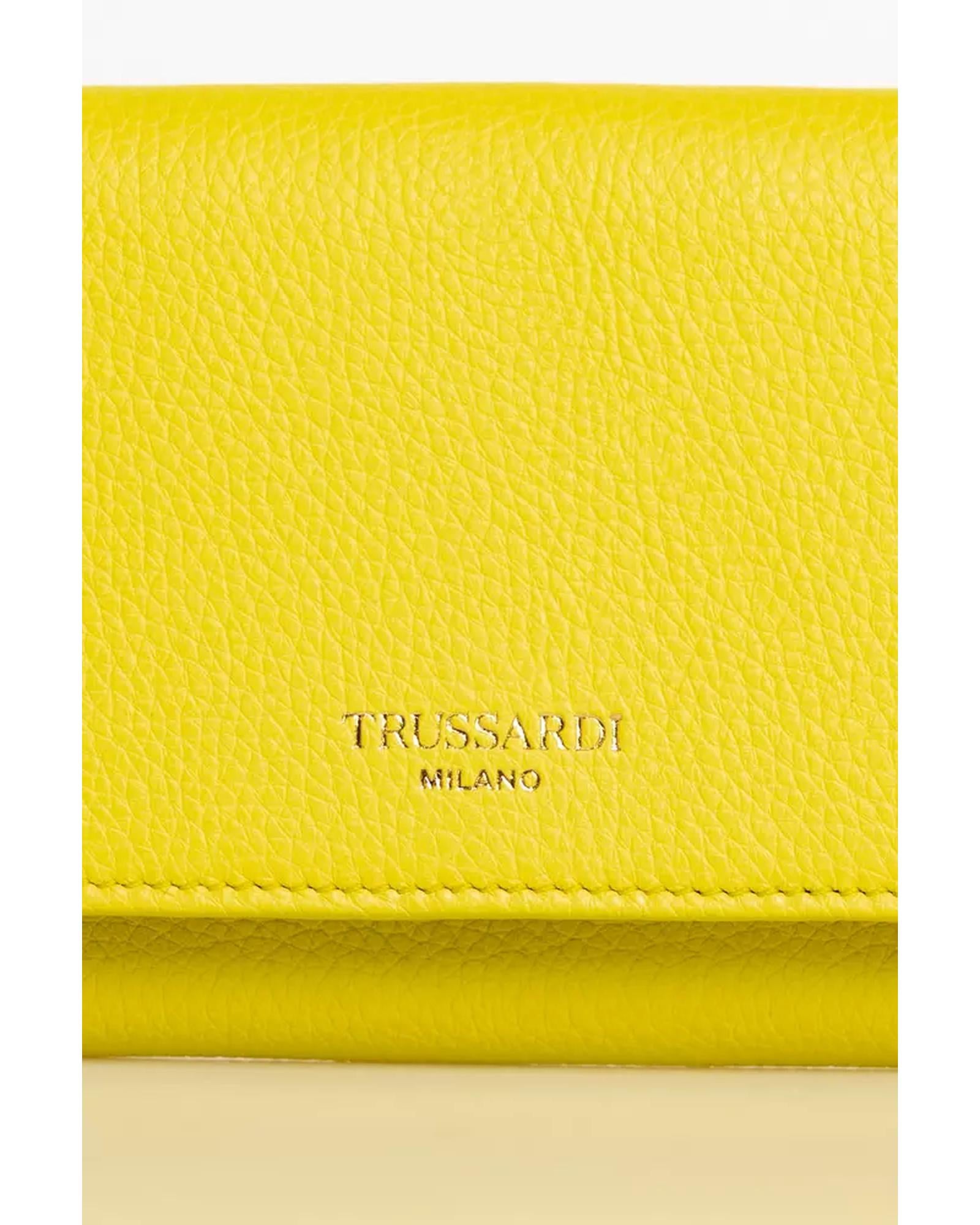 Embossed Logo Mini Wallet with Card Holder and Zip Compartment One Size Women Secondary image