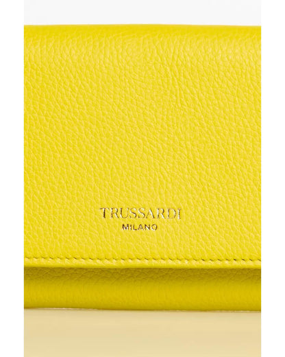 Embossed Logo Mini Wallet with Card Holder and Zip Compartment One Size Women