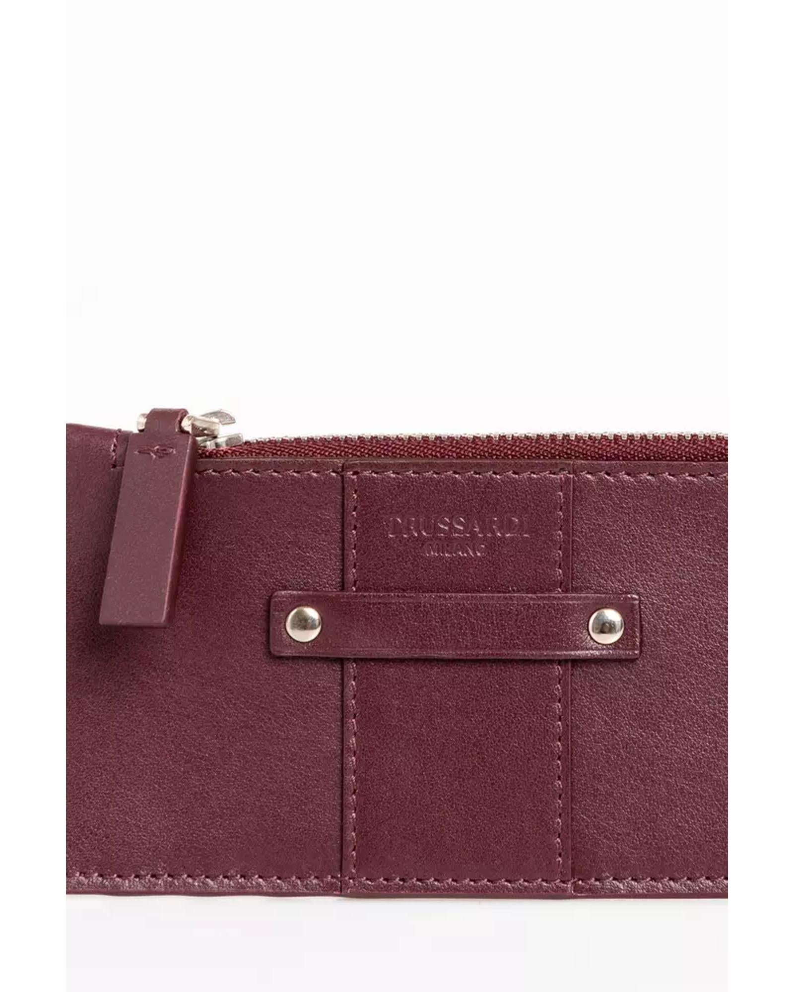 Soft Leather Card Holders with Side Pockets and Zip One Size Men Secondary image
