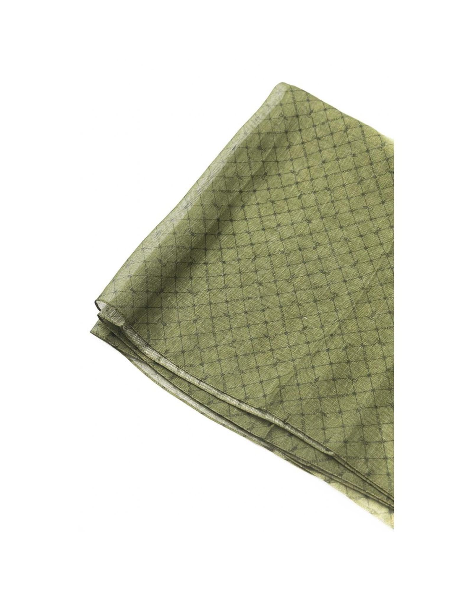 Trussardi Men's Green Modal Scarf - One Size Secondary image
