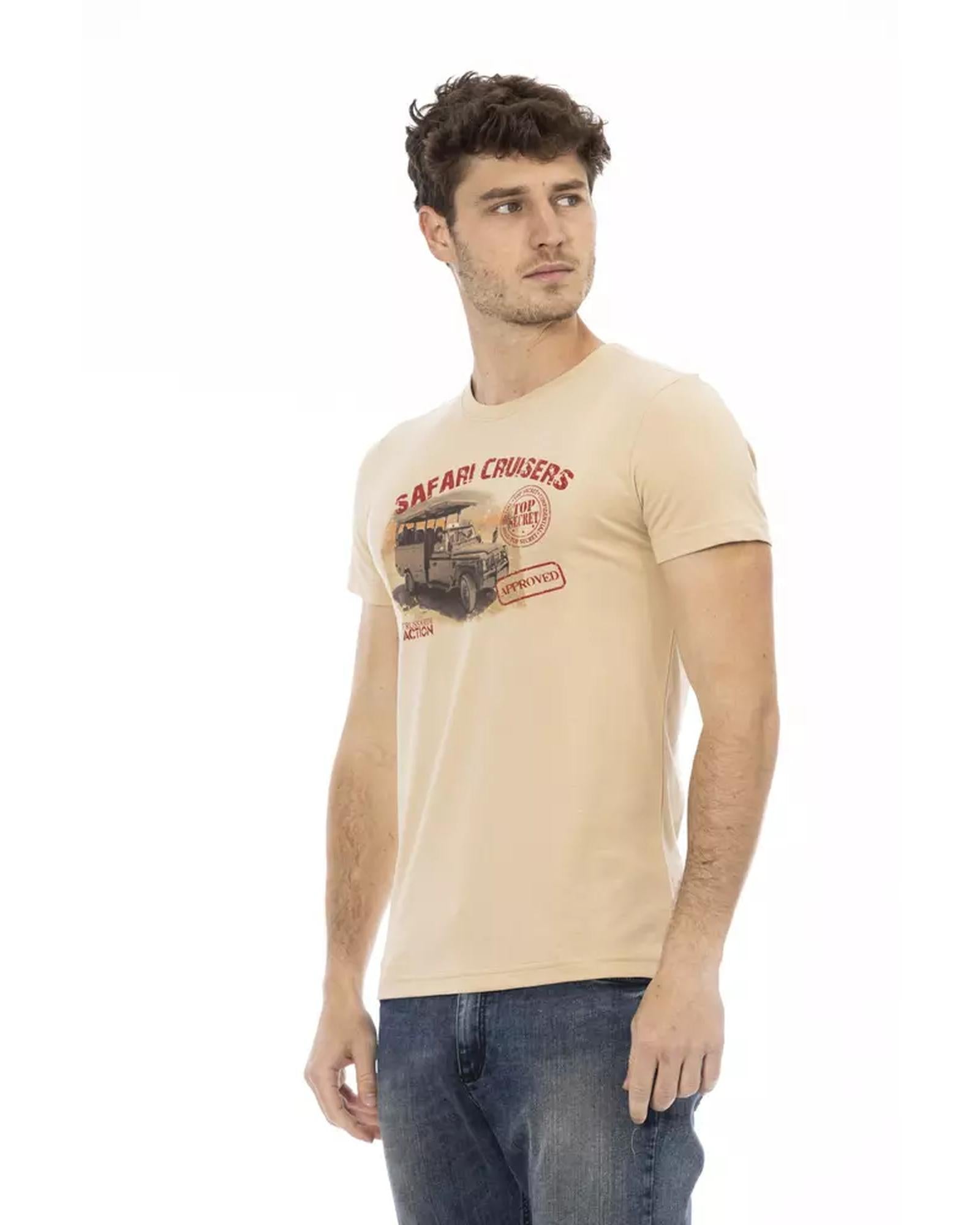 Short Sleeve T-shirt with Front Print L Men Secondary image