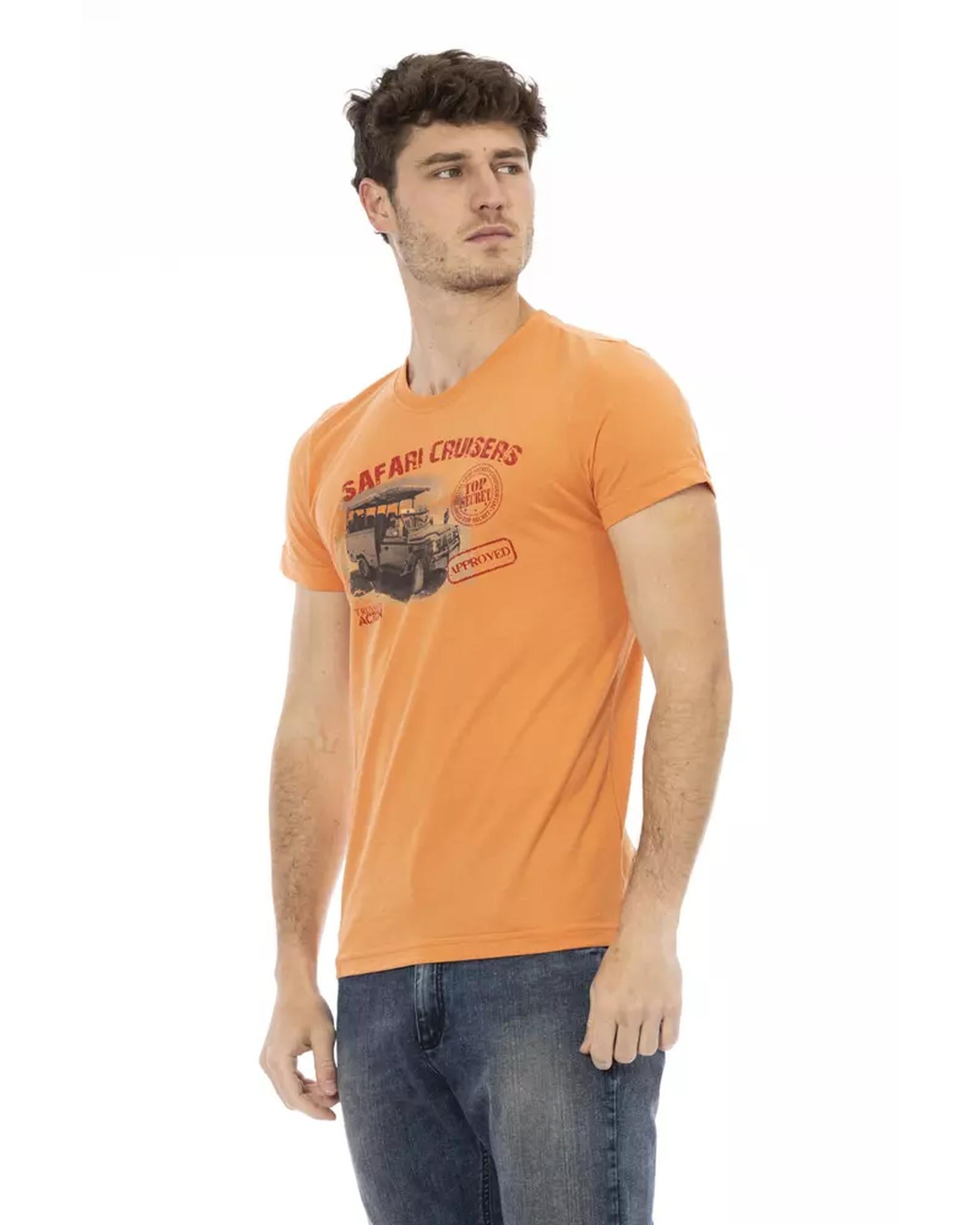 Short Sleeve T-shirt with Front Print L Men Secondary image