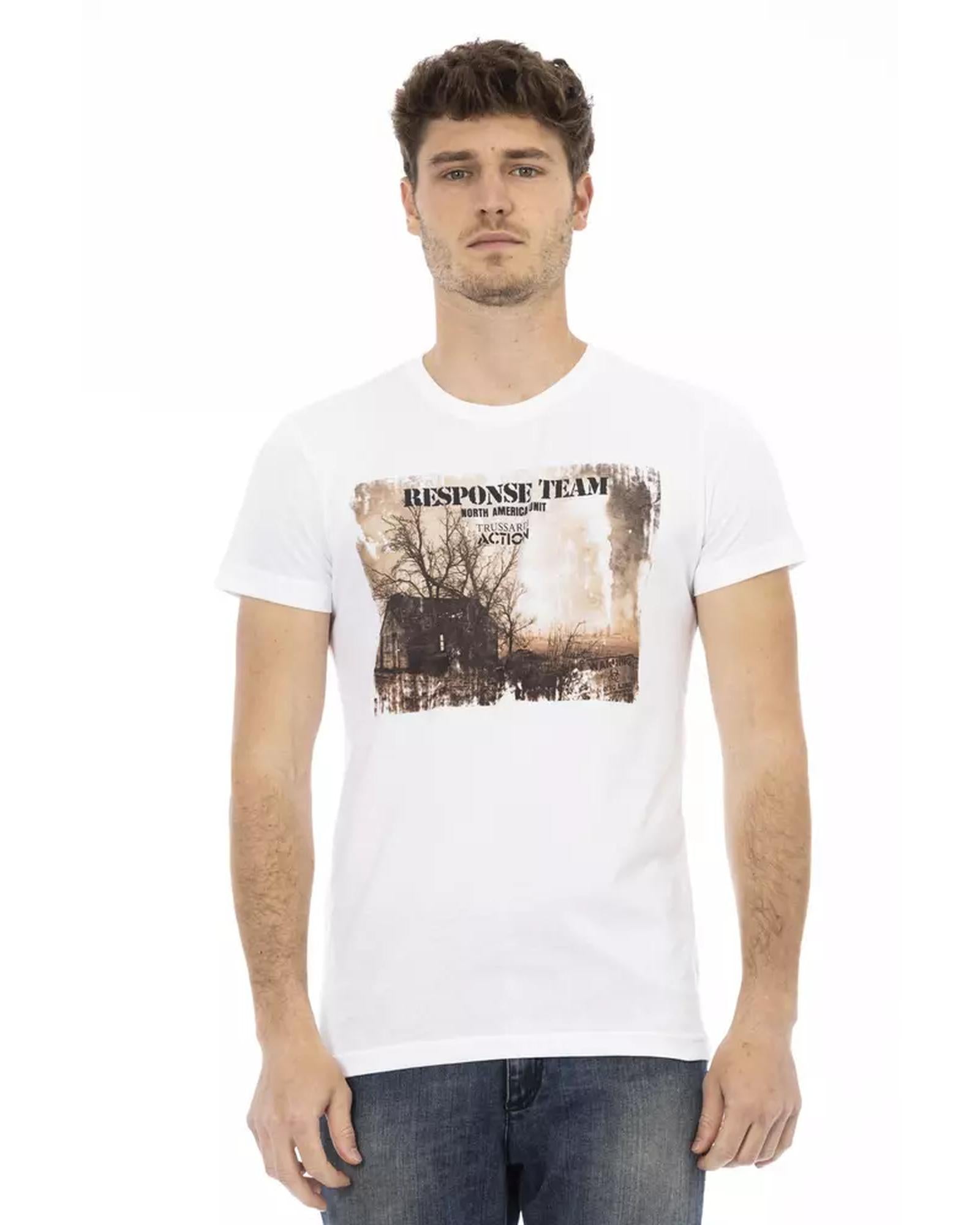 Graphic Print Short Sleeve T-Shirt L Men Main image