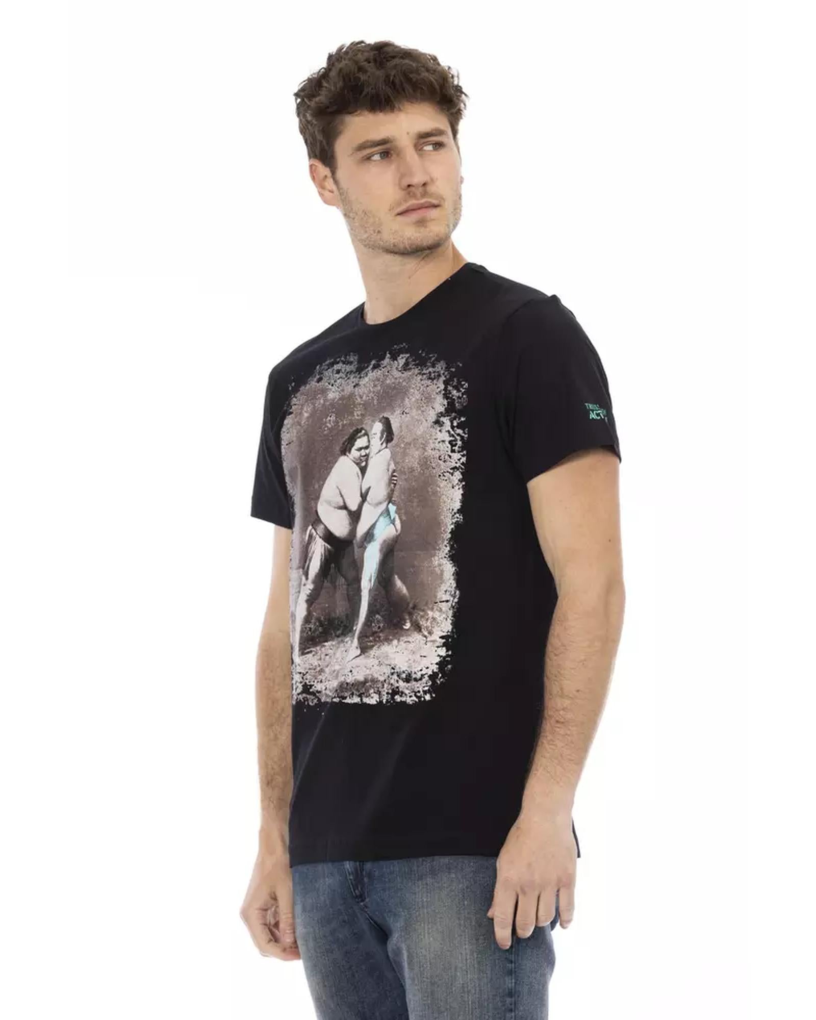 Printed Short Sleeve T-Shirt M Men Secondary image