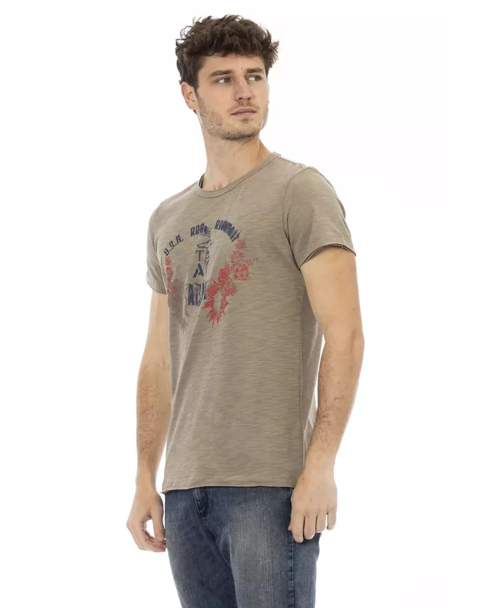 Short Sleeve T-shirt with Front Print XL Men Secondary image