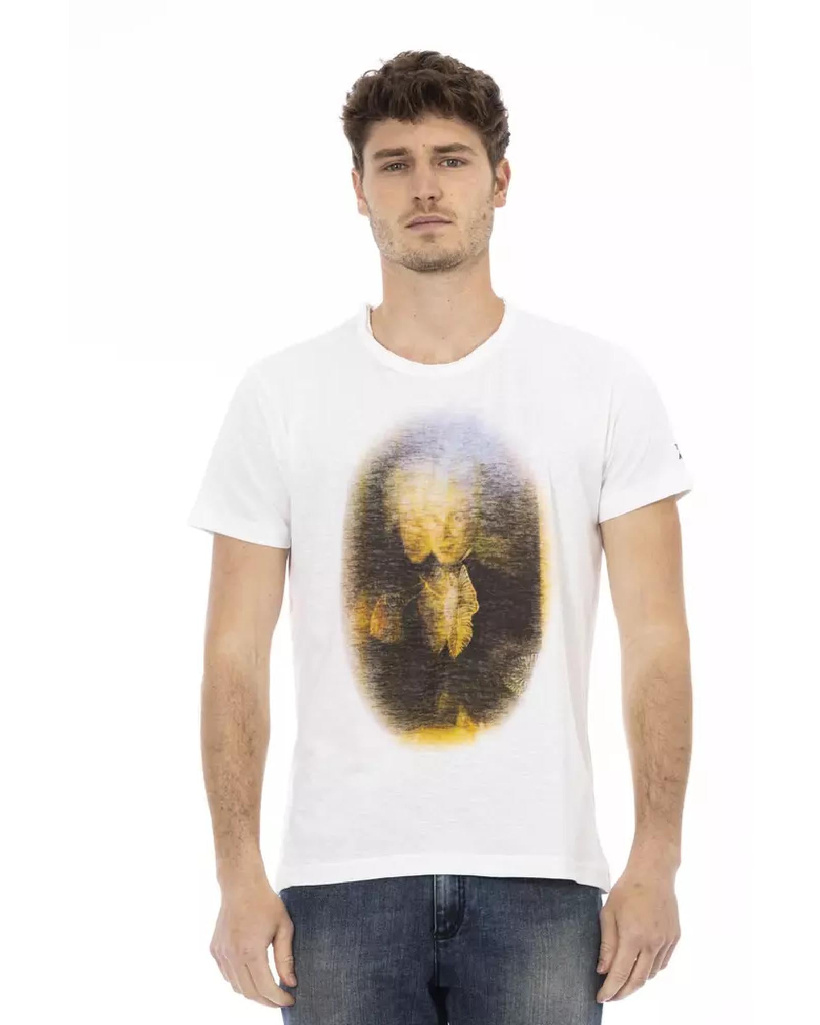 Short Sleeve T-shirt with Front Print L Men Main image
