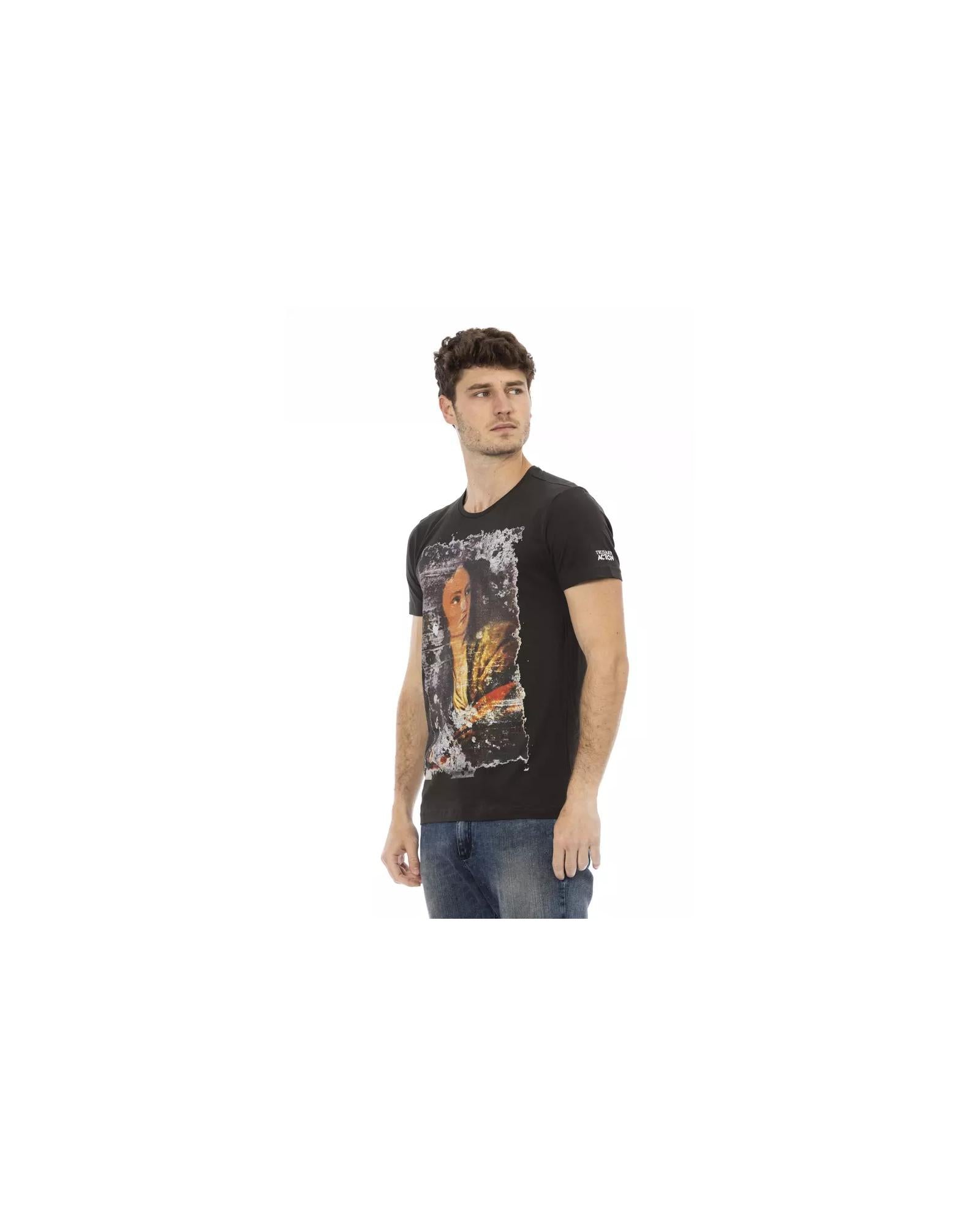 Front Print Short Sleeve T-shirt S Men Secondary image