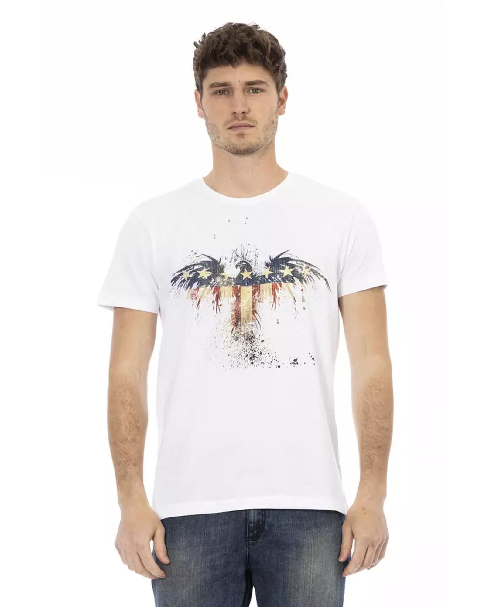Front Print Short Sleeve T-shirt M Men Main image