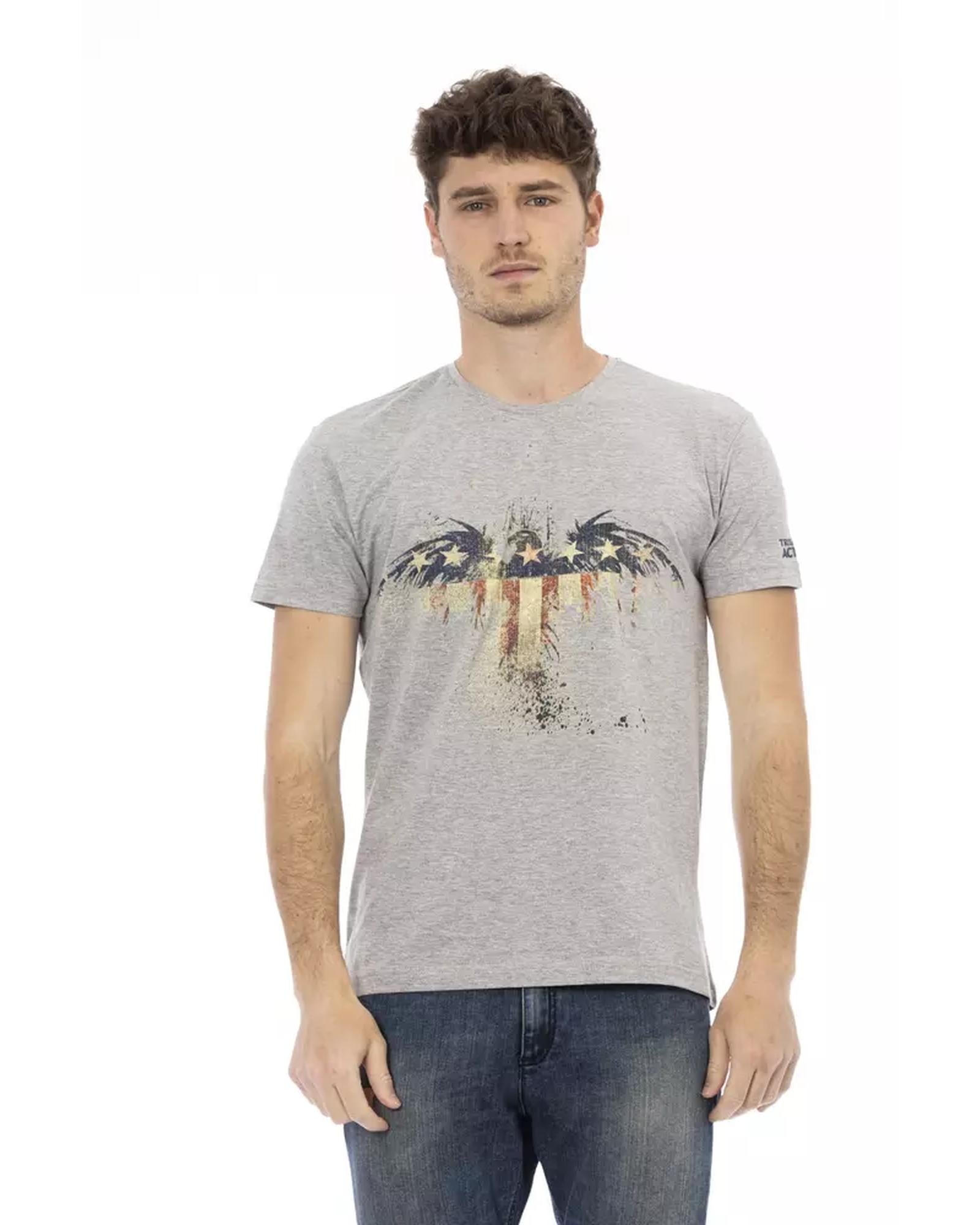 Short Sleeve T-shirt with Front Print L Men Main image