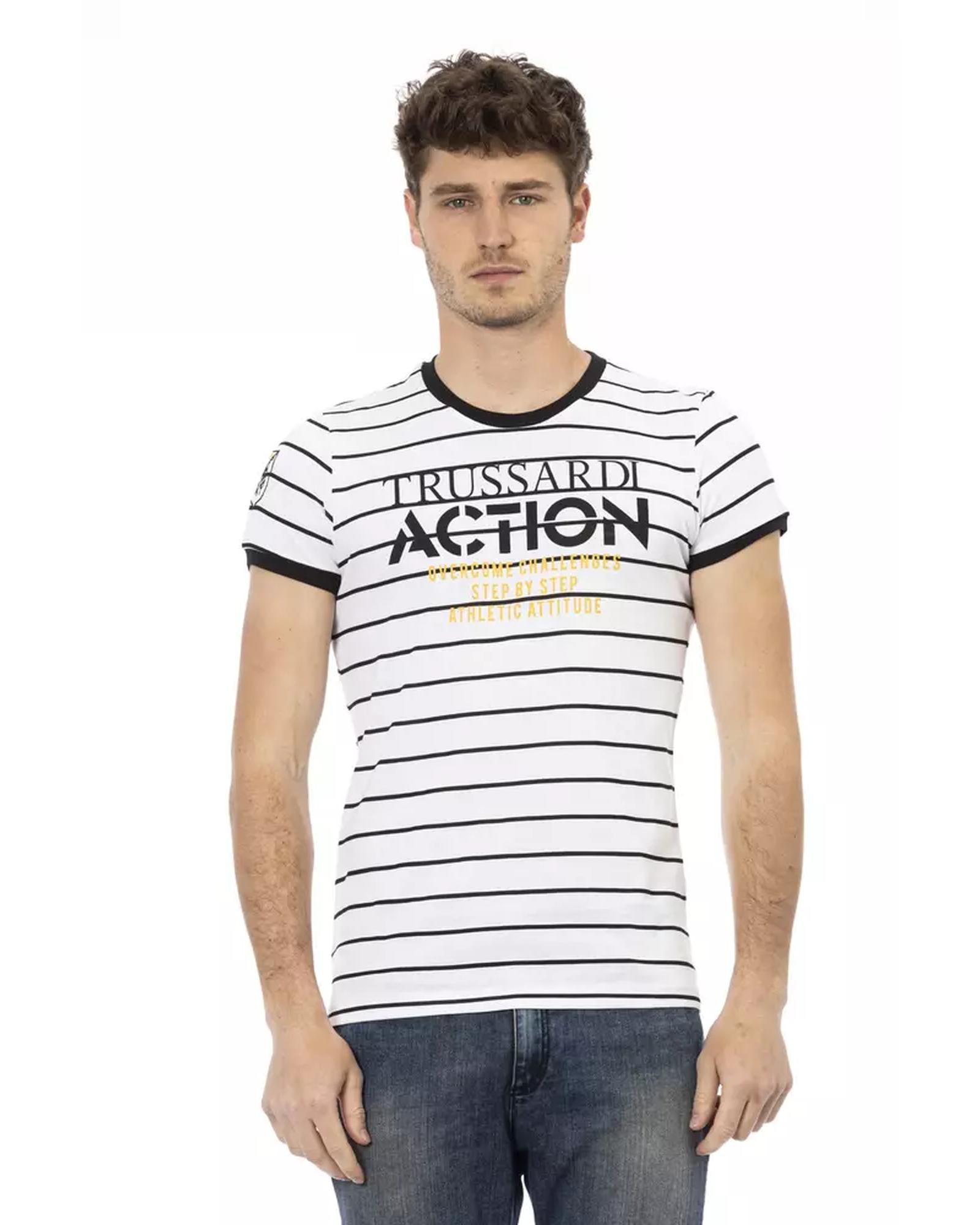 Short Sleeve T-shirt with Front Print L Men Main image