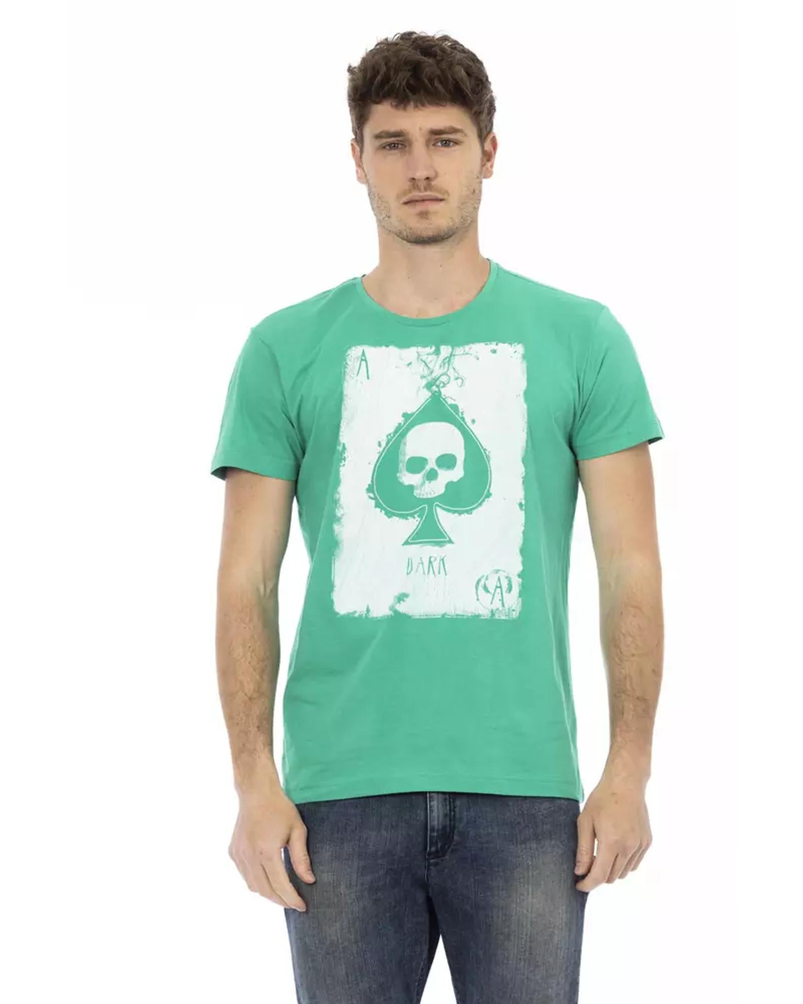 Short Sleeve T-shirt with Front Print L Men Main image