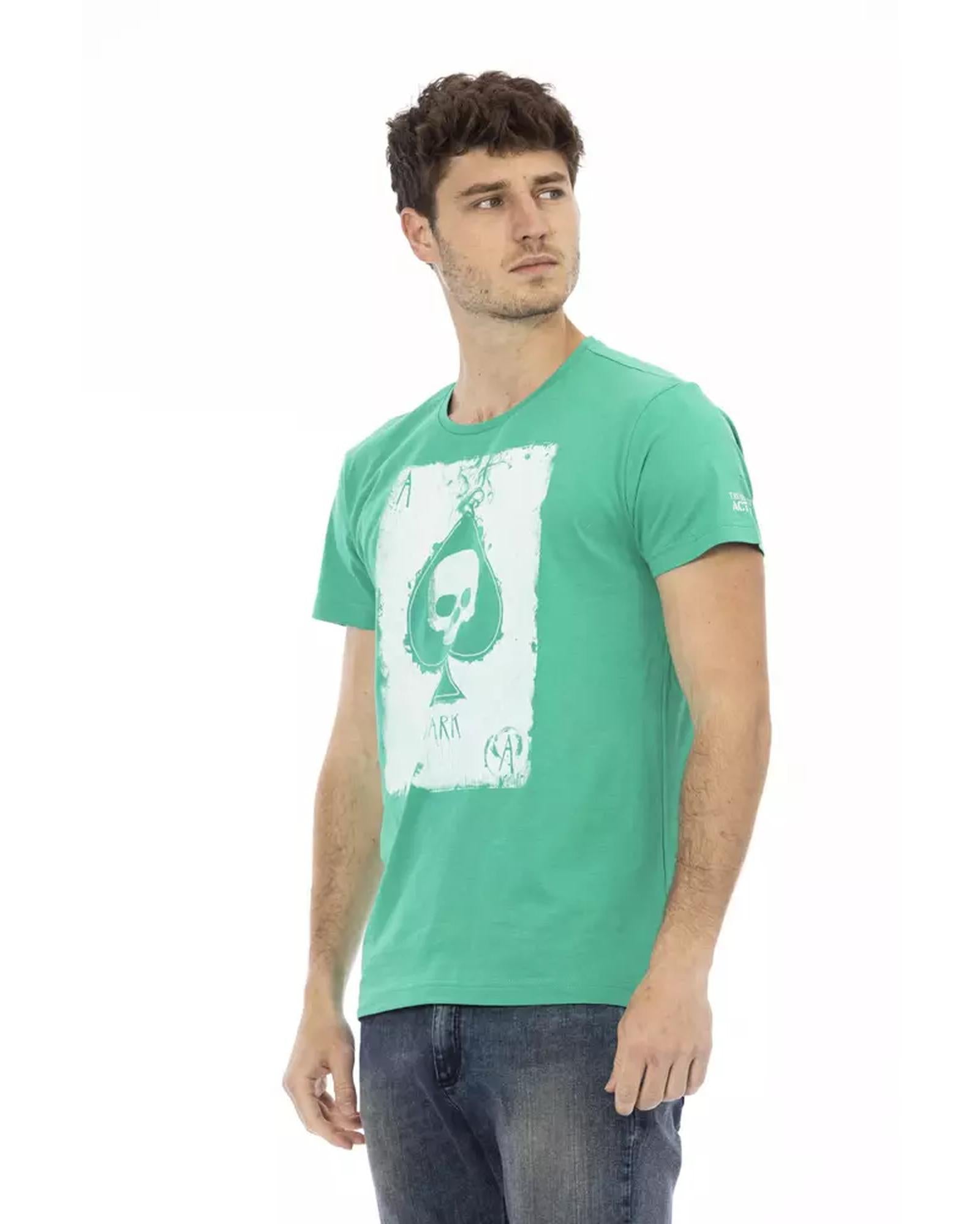 Short Sleeve T-shirt with Front Print M Men Secondary image