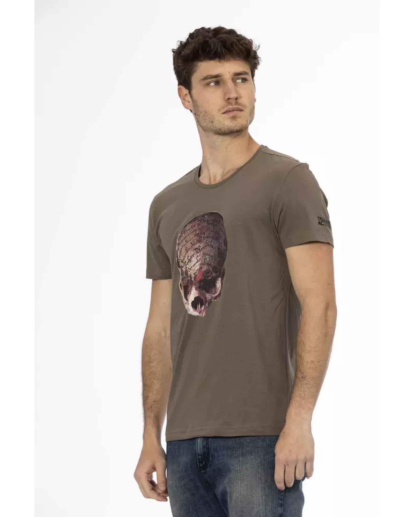 Short Sleeve T-shirt with Front Print M Men Secondary image