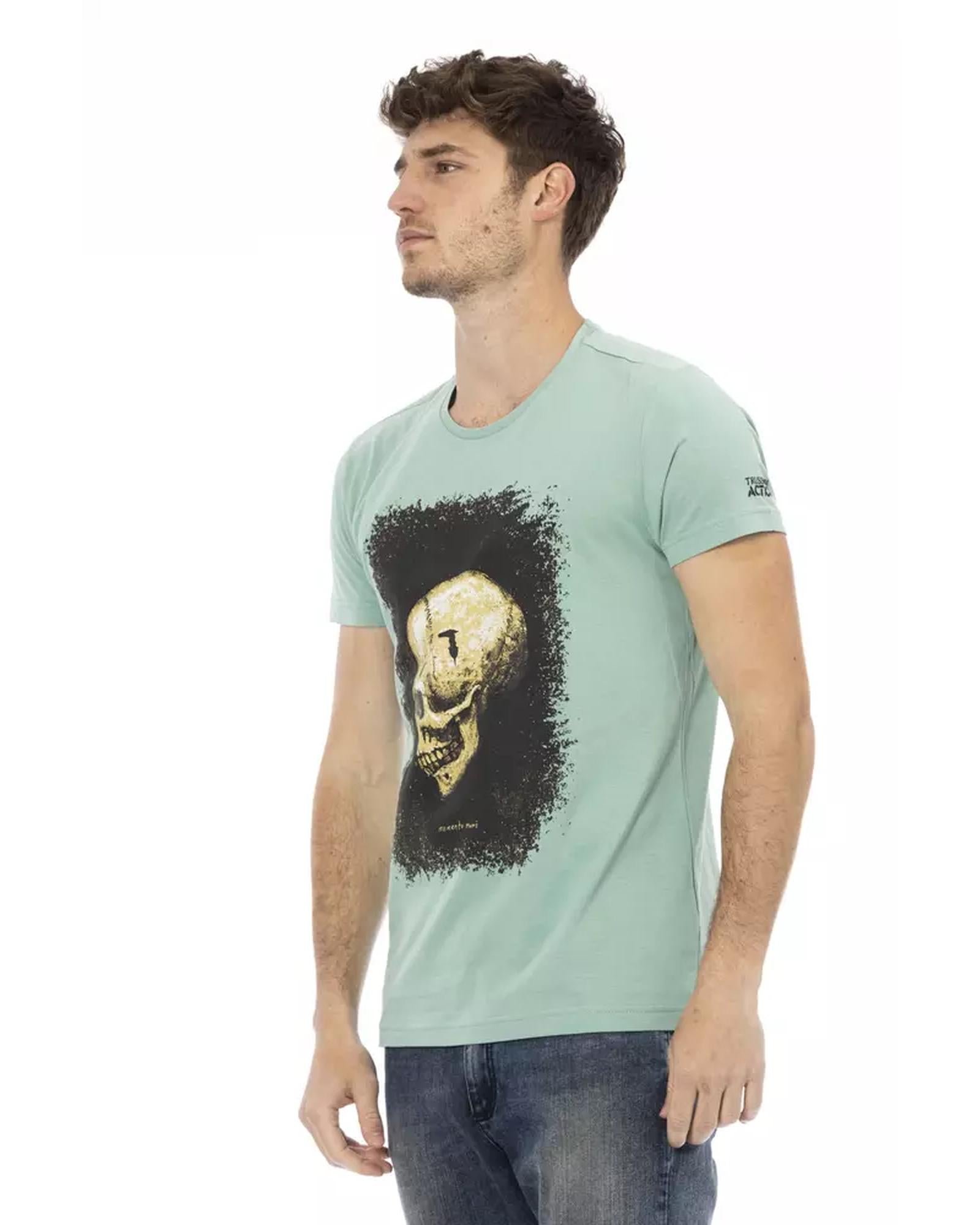 Graphic Print Short Sleeve T-shirt L Men Secondary image