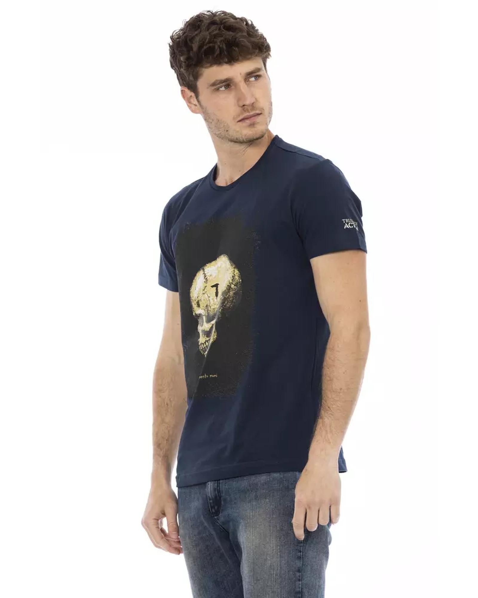 Short Sleeve T-shirt with Front Print M Men Secondary image