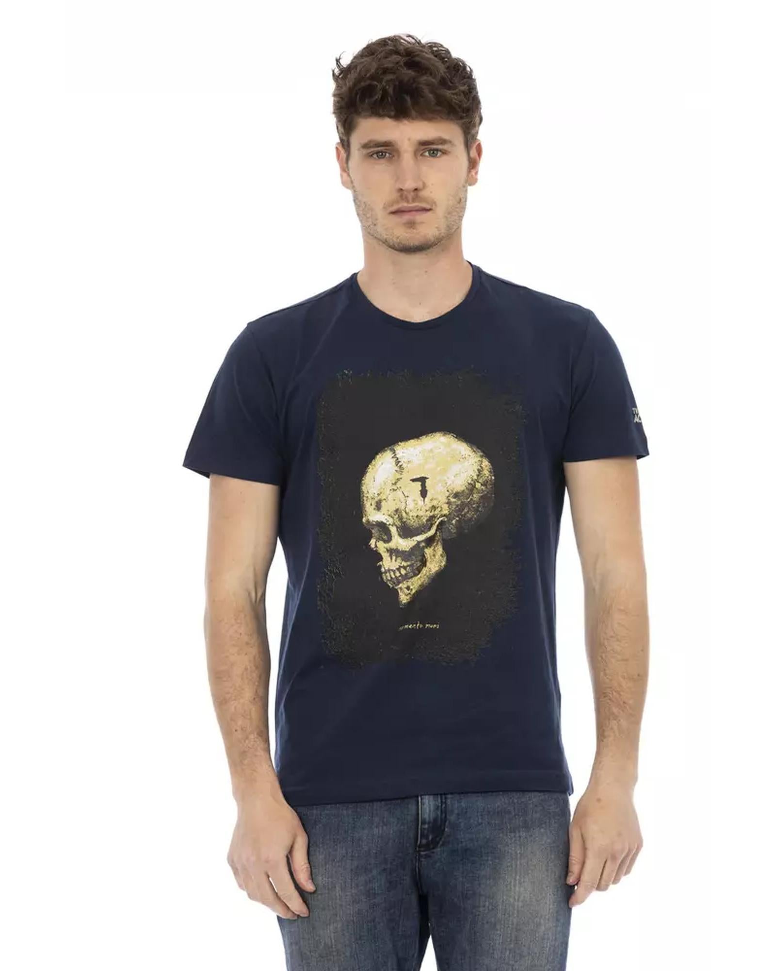 Short Sleeve T-shirt with Front Print XL Men Main image