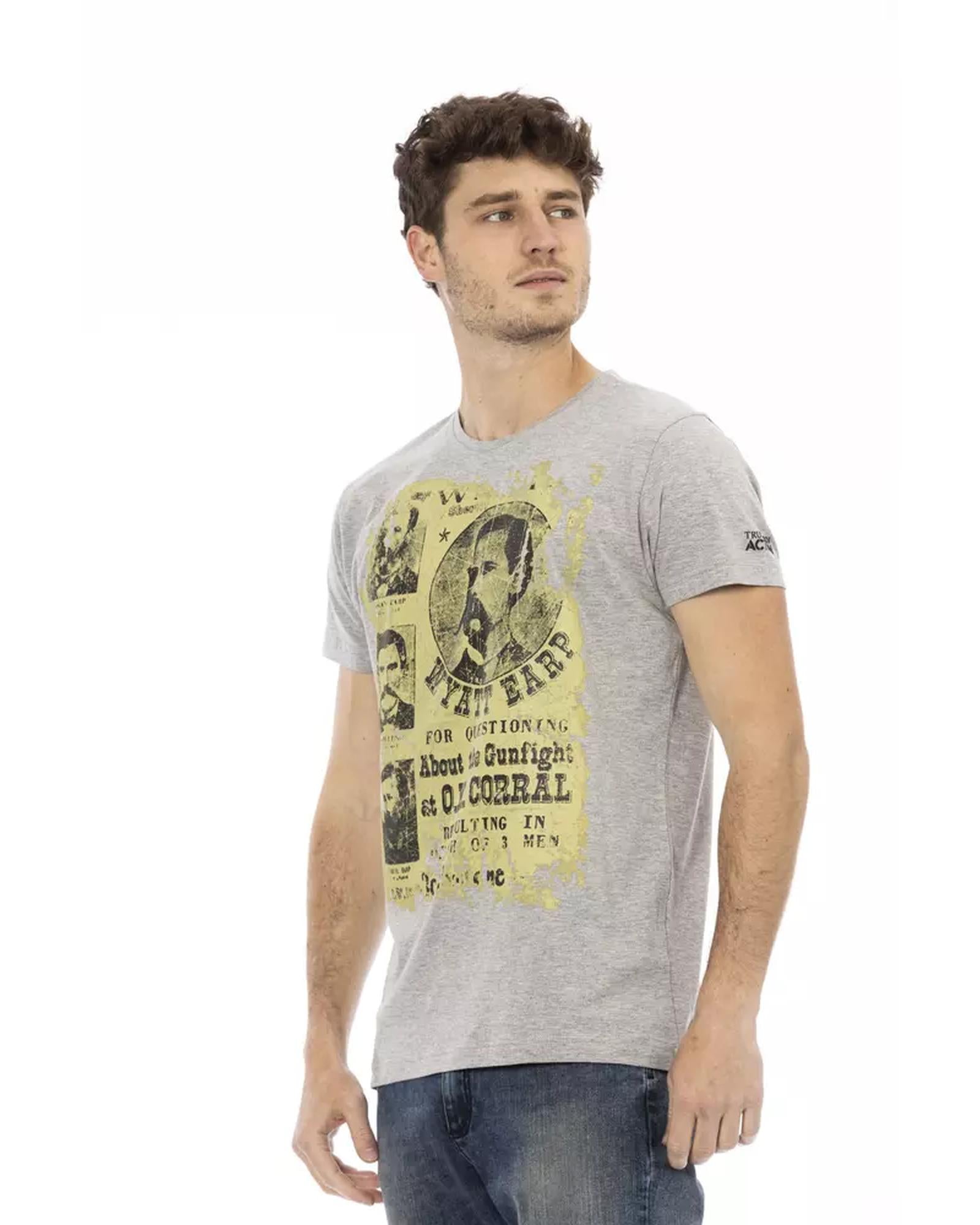 Short Sleeve T-shirt with Round Neck 2XL Men Secondary image