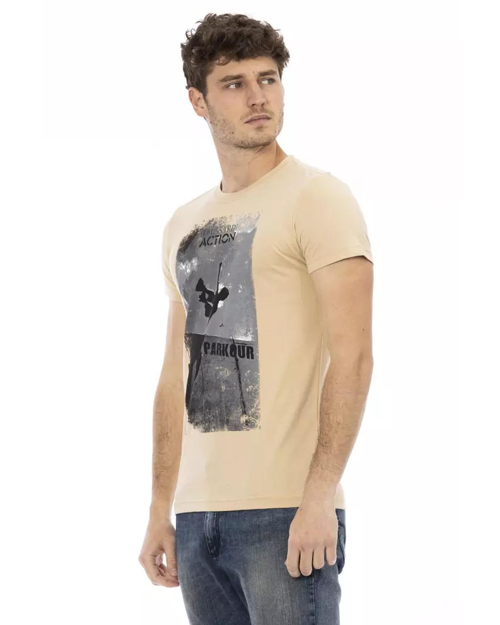 Short Sleeve T-shirt with Front Print M Men Secondary image