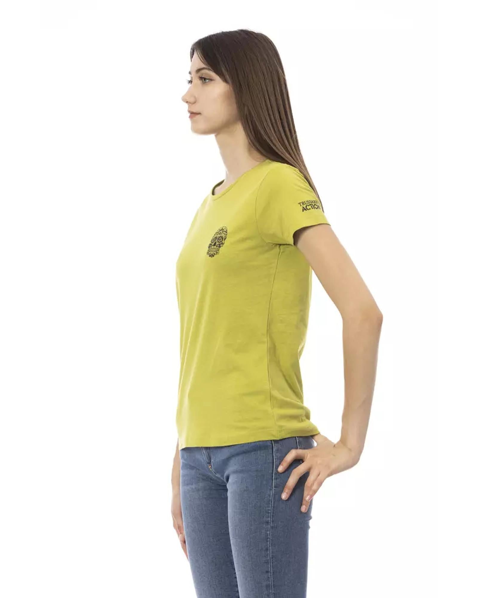 Short Sleeve T-shirt with Front Print M Women Secondary image