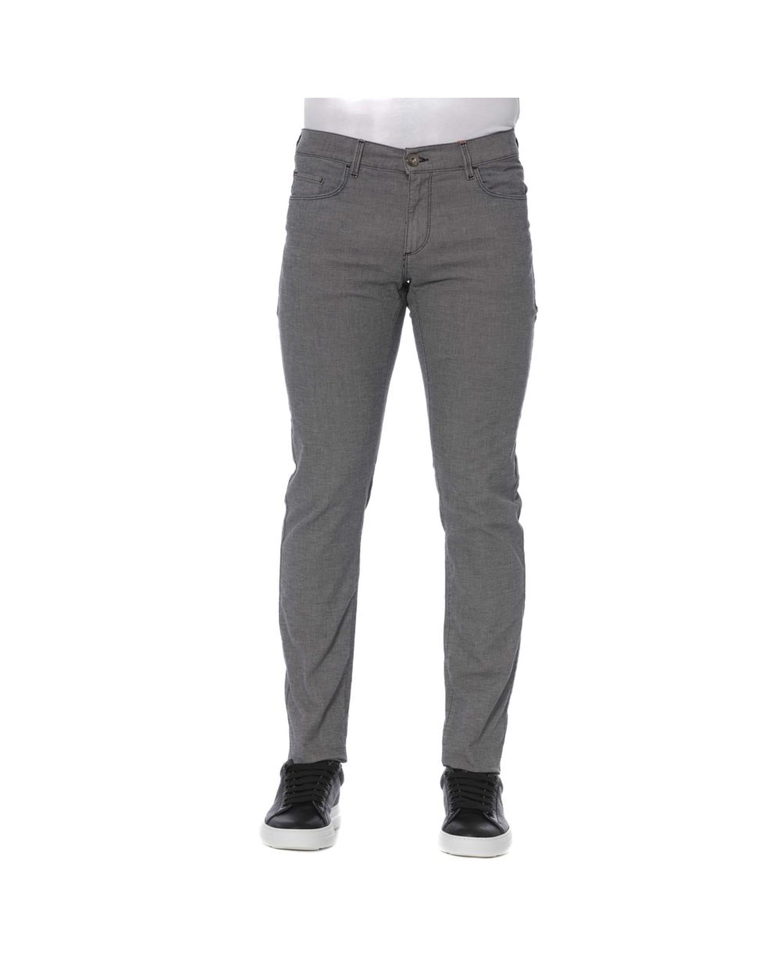 Trussardi Jeans Men's Gray Cotton Jeans & Pant - W31 US Main image