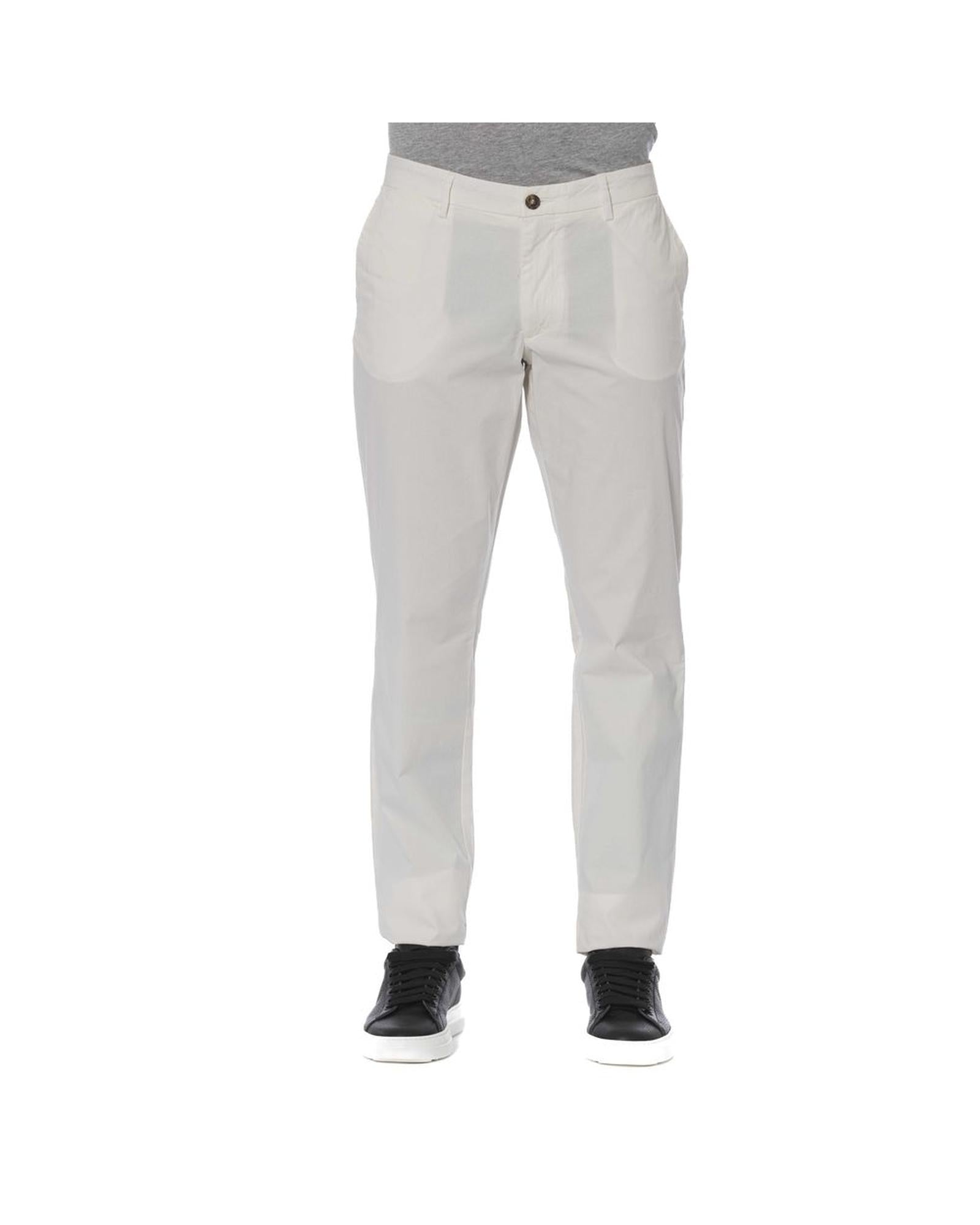Trussardi Jeans Men's White Cotton Jeans & Pant - W44 US Main image