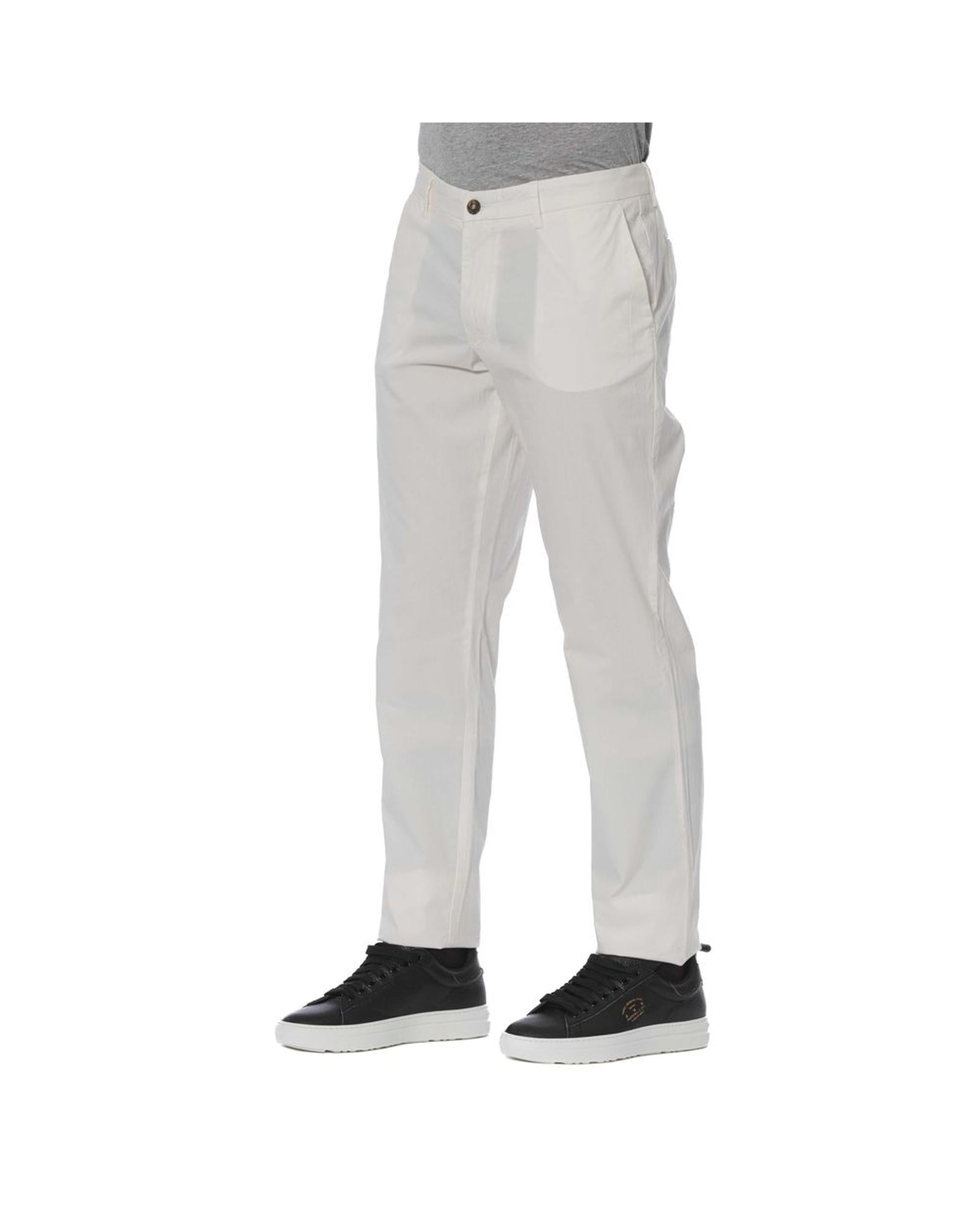Trussardi Jeans Men's White Cotton Jeans & Pant - W50 US Secondary image