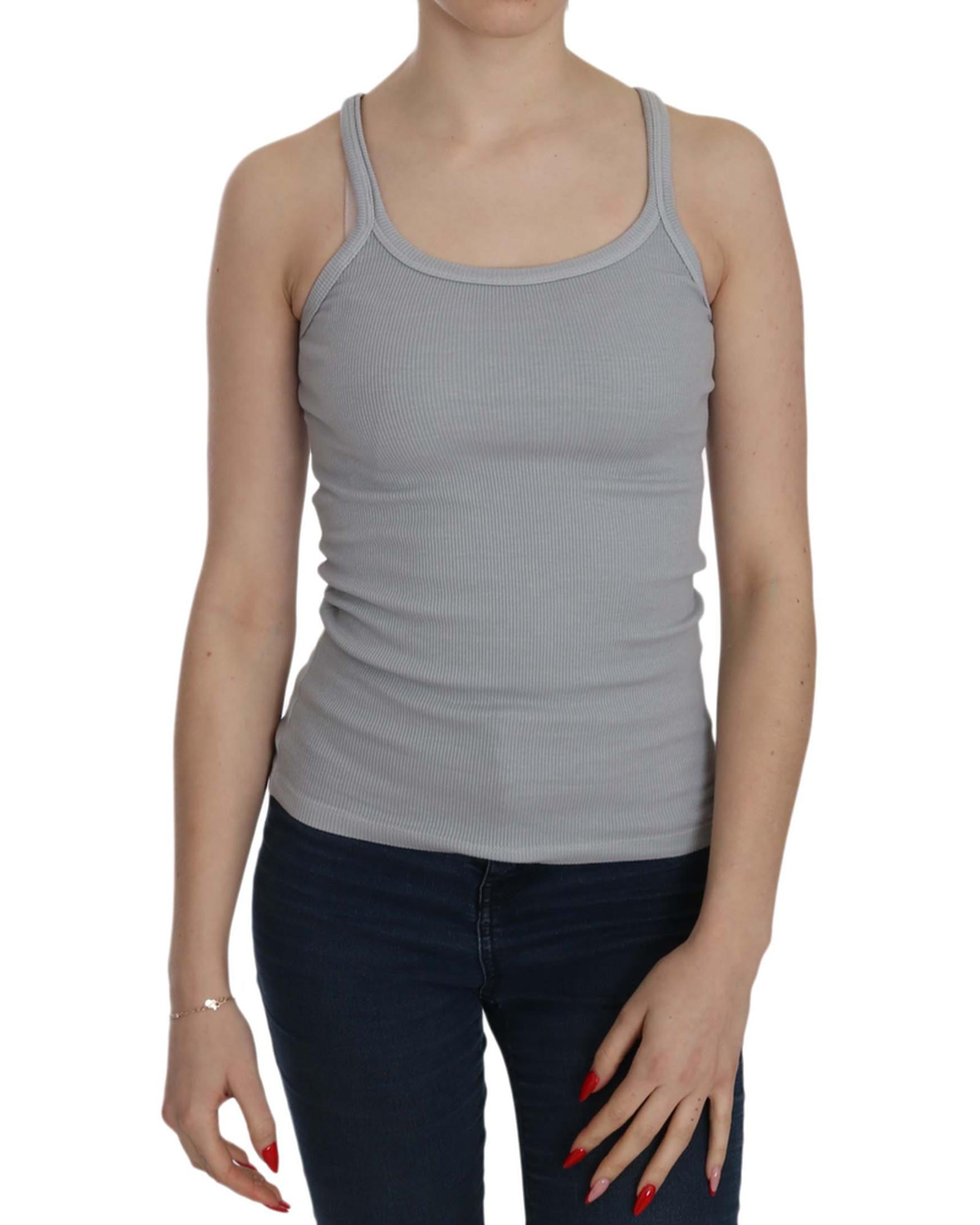 Pink Memories Round Neck Sleeveless Top Blouse 42 IT Women Main image