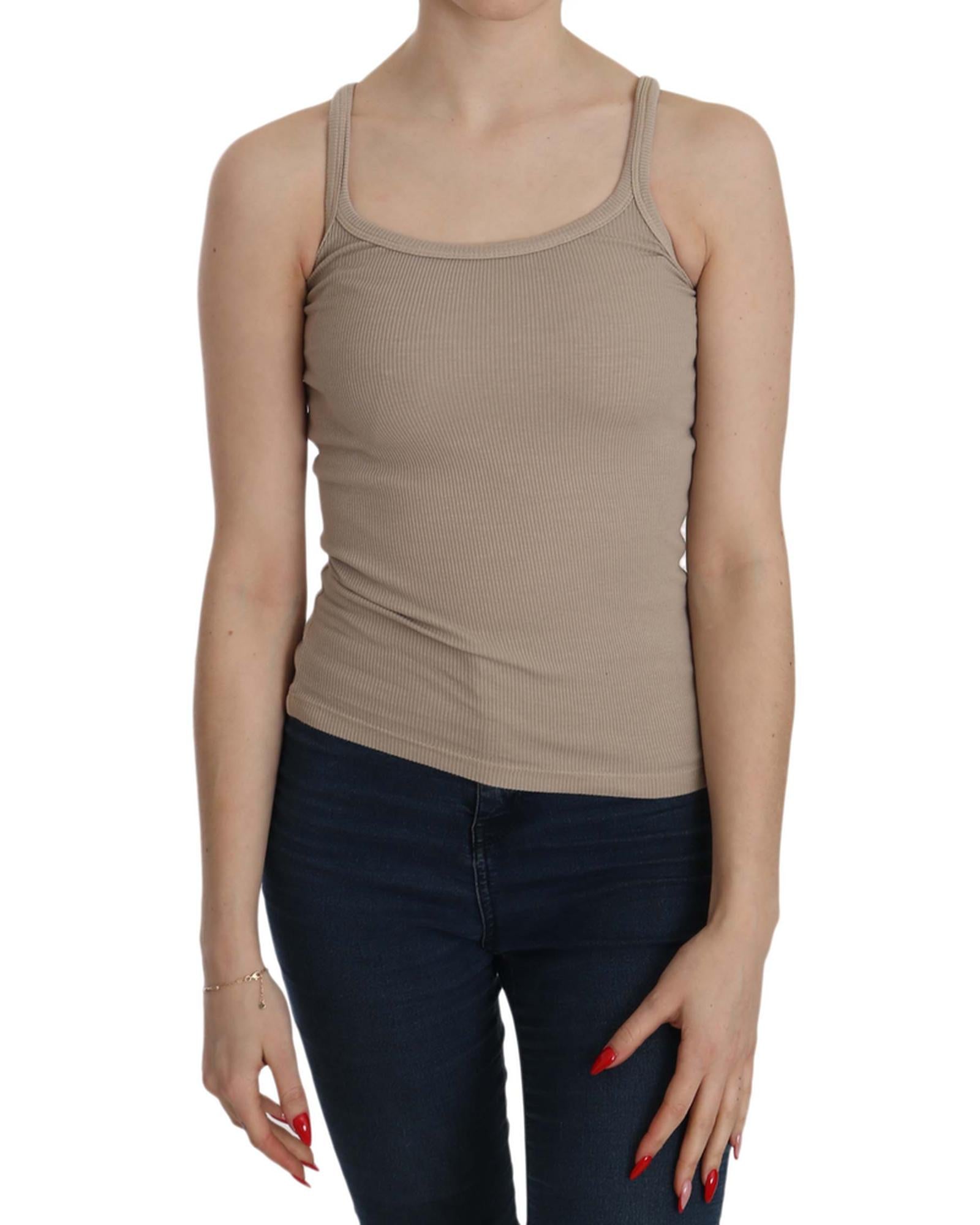 PINK MEMORIES Sleeveless Spaghetti Strap Top Blouse 42 IT Women Main image