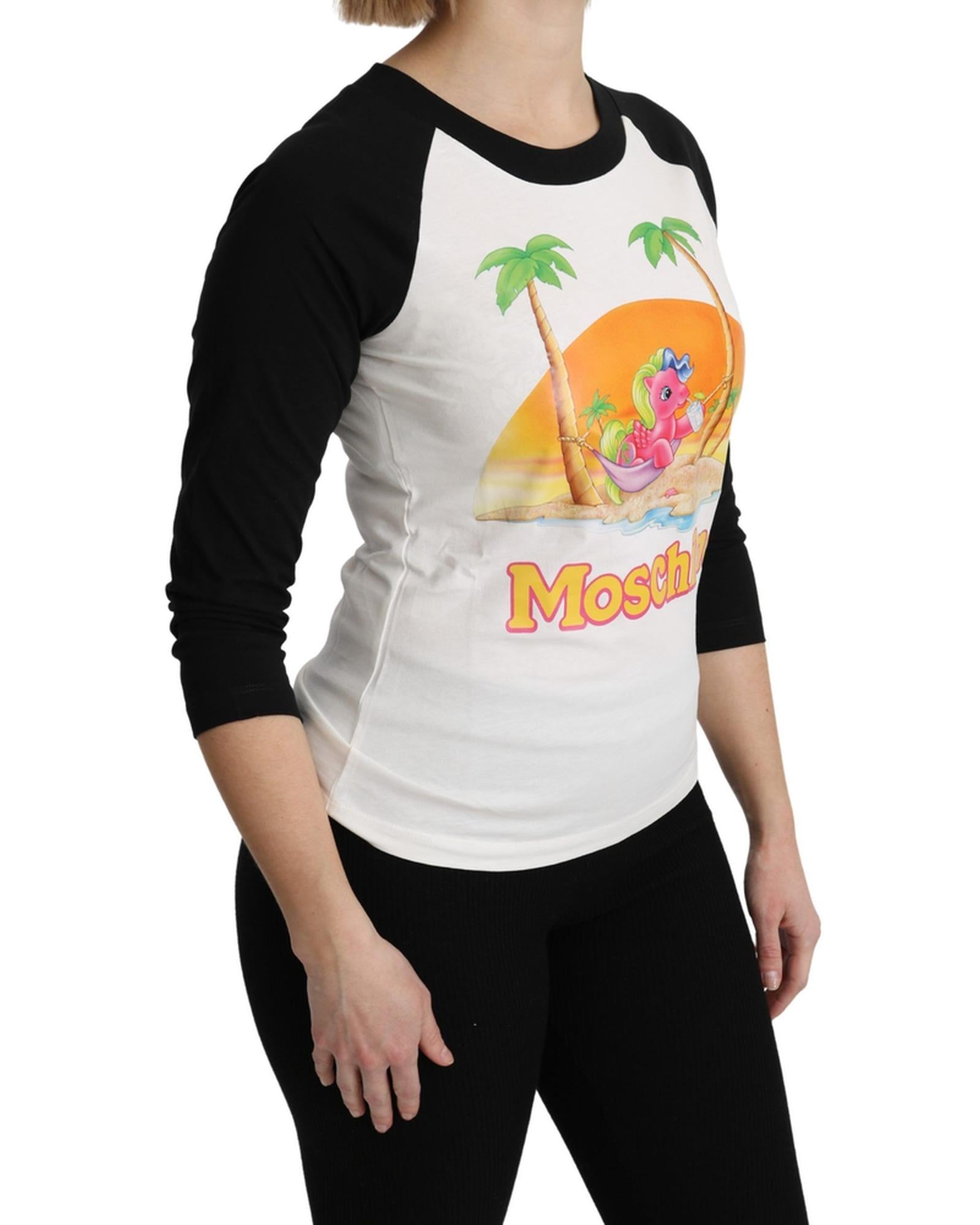 My Little Pony Crew Neck T-shirt 3/4 Sleeve Top 42 IT Women Secondary image