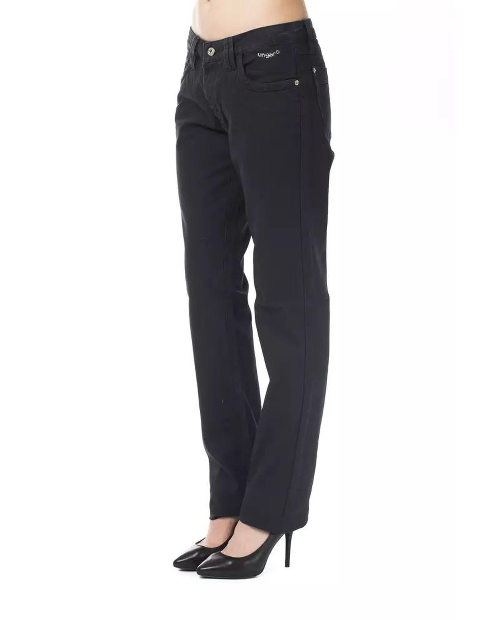 Ungaro Fever Women's Blue Cotton Jeans & Pant - W30 US Secondary image