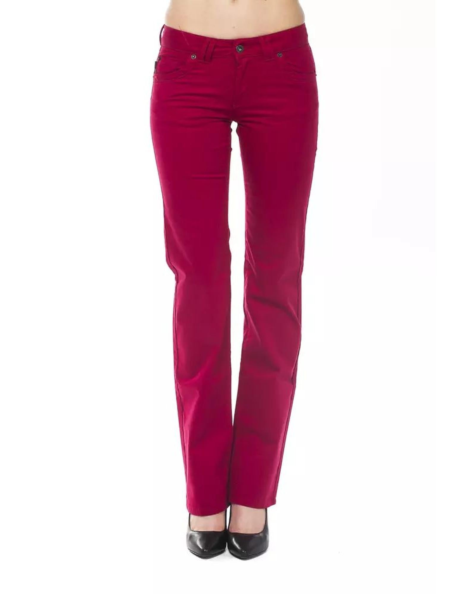 Ungaro Fever Women's Red Cotton Jeans & Pant - W28 US Main image
