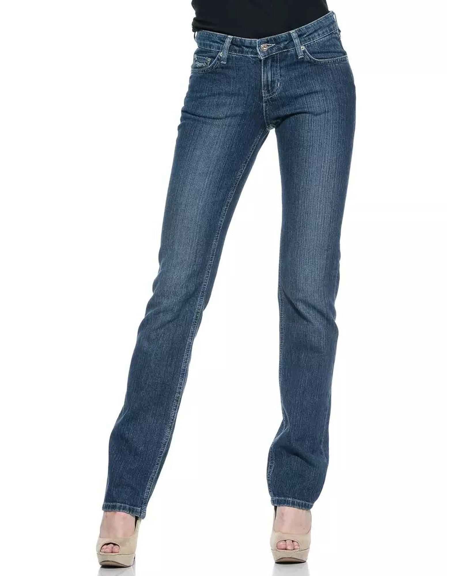 Ungaro Fever Women's Blue Cotton Jeans & Pant - W36 US Main image