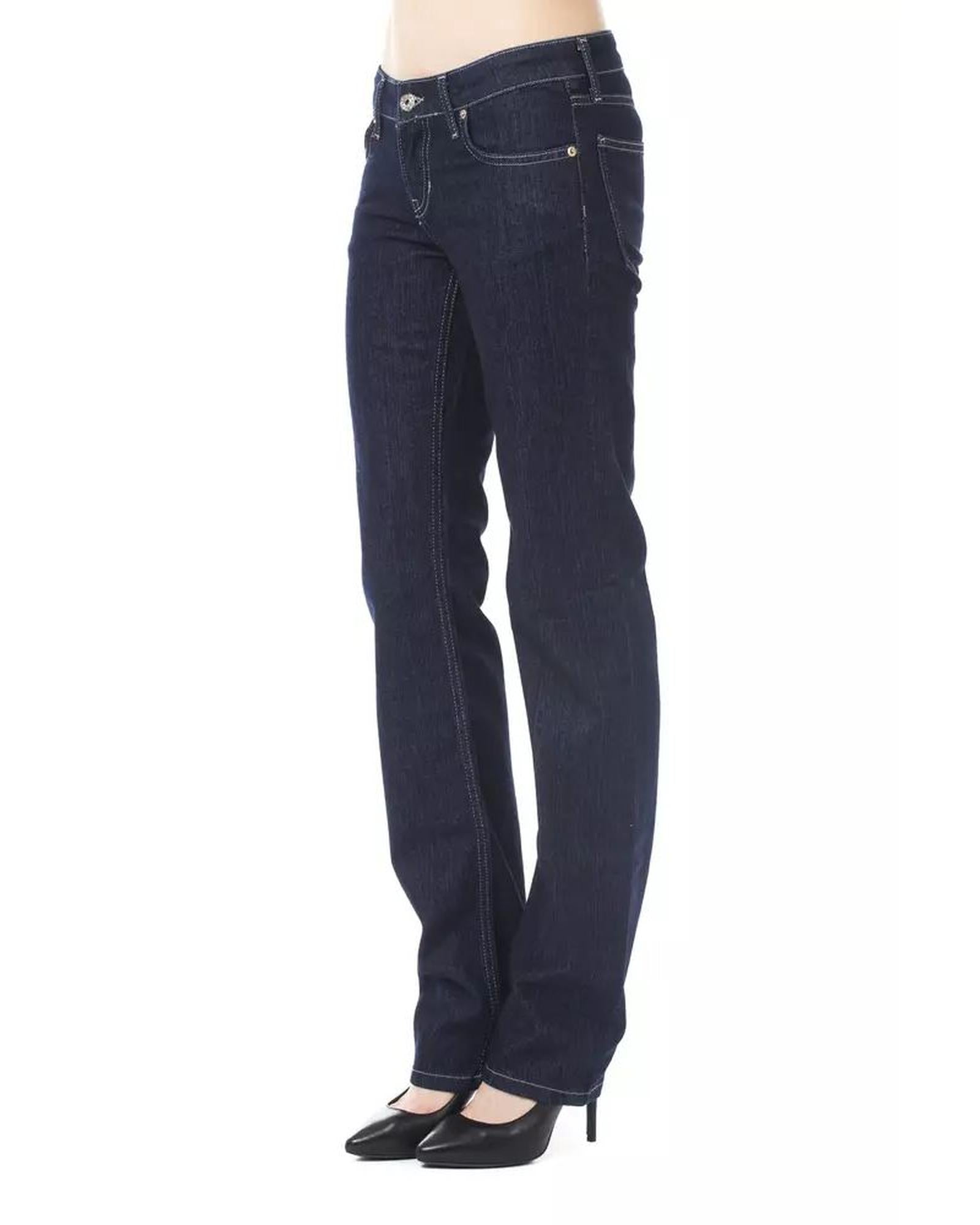 Ungaro Fever Women's Blue Cotton Jeans & Pant - W30 US Secondary image