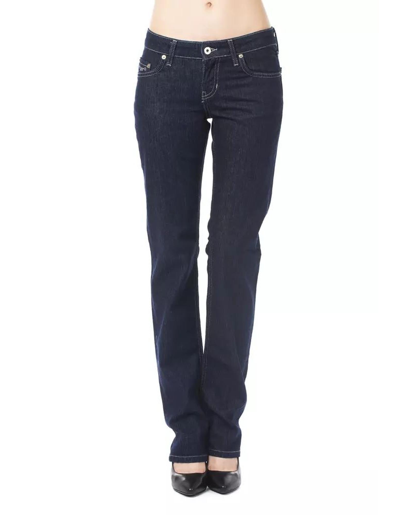 Ungaro Fever Women's Blue Cotton Jeans & Pant - W32 US Main image