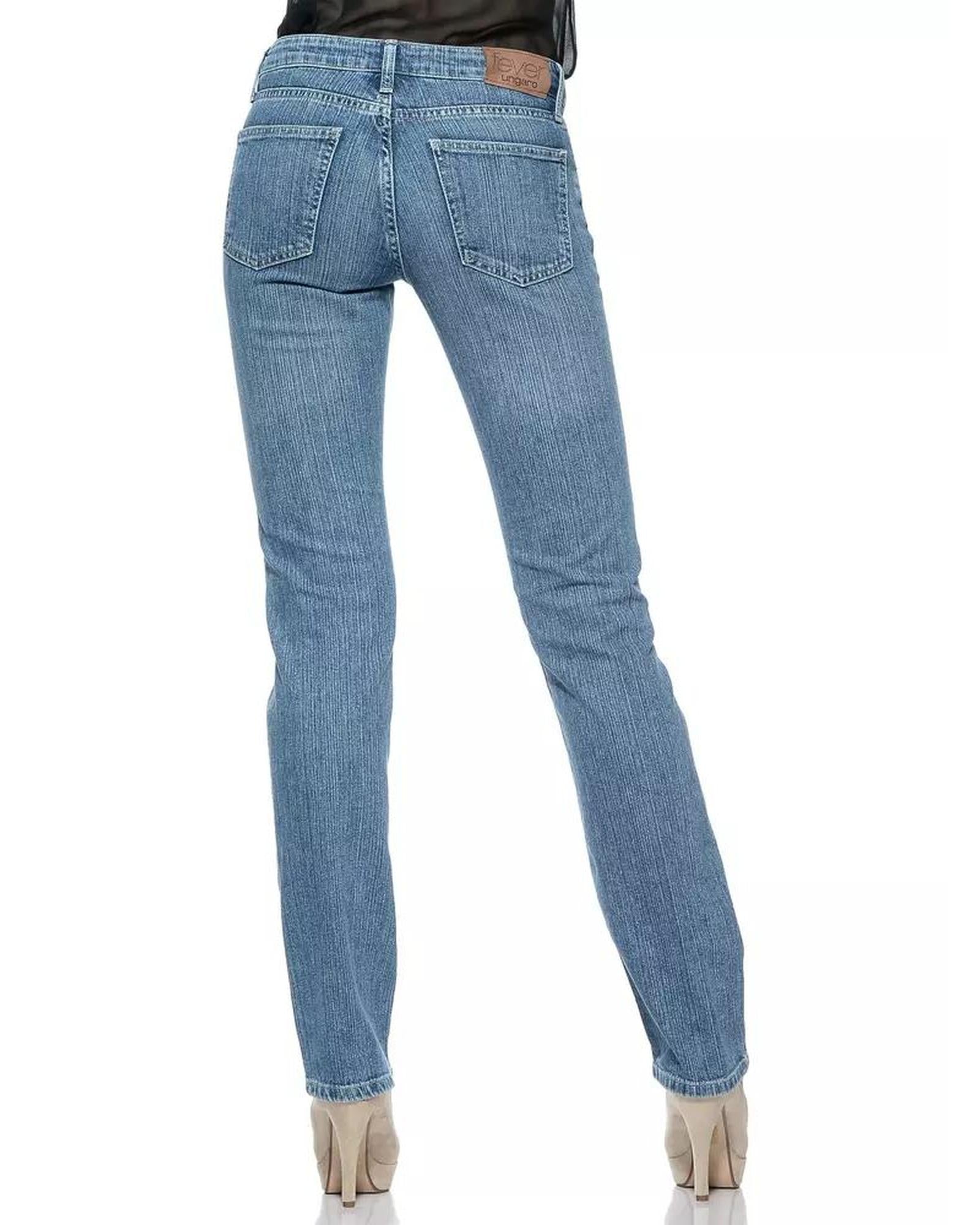 Ungaro Fever Women's Light Blue Cotton Jeans & Pant - W28 US Secondary image