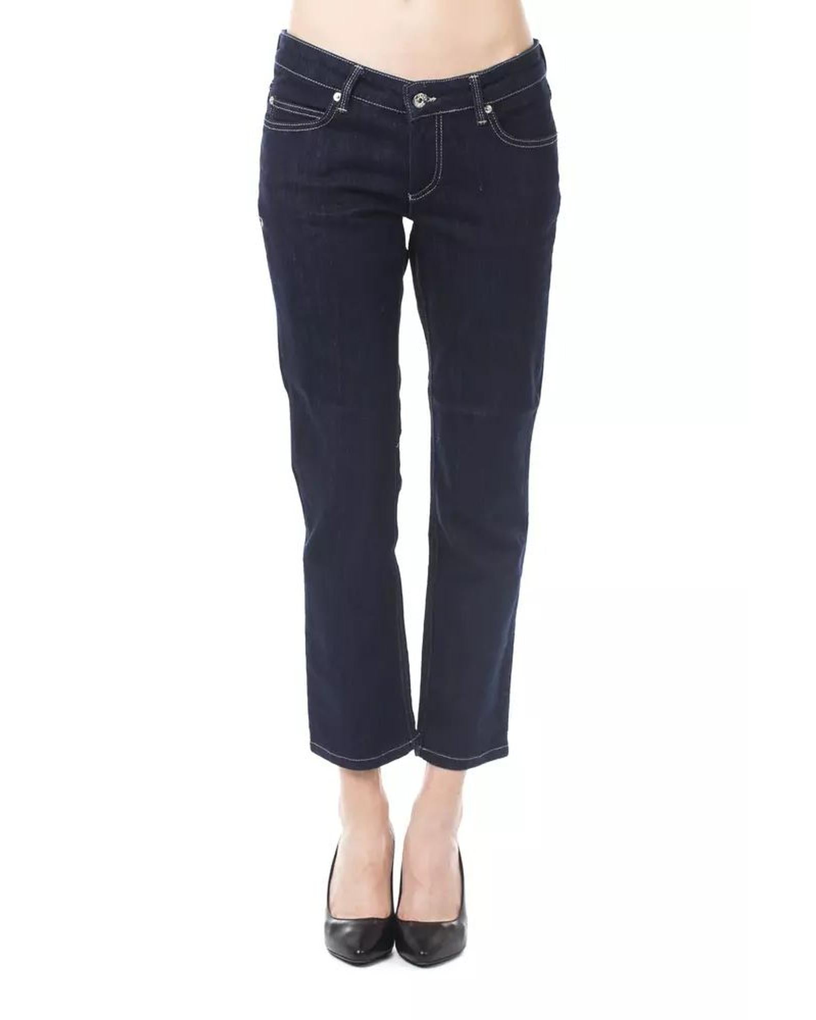 Ungaro Fever Women's Blue Cotton Jeans & Pant - W32 US Main image
