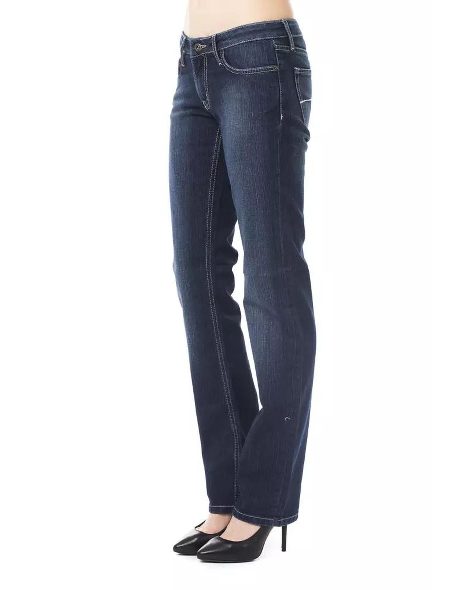 Ungaro Fever Women's Blue Cotton Jeans & Pant - W28 US Secondary image