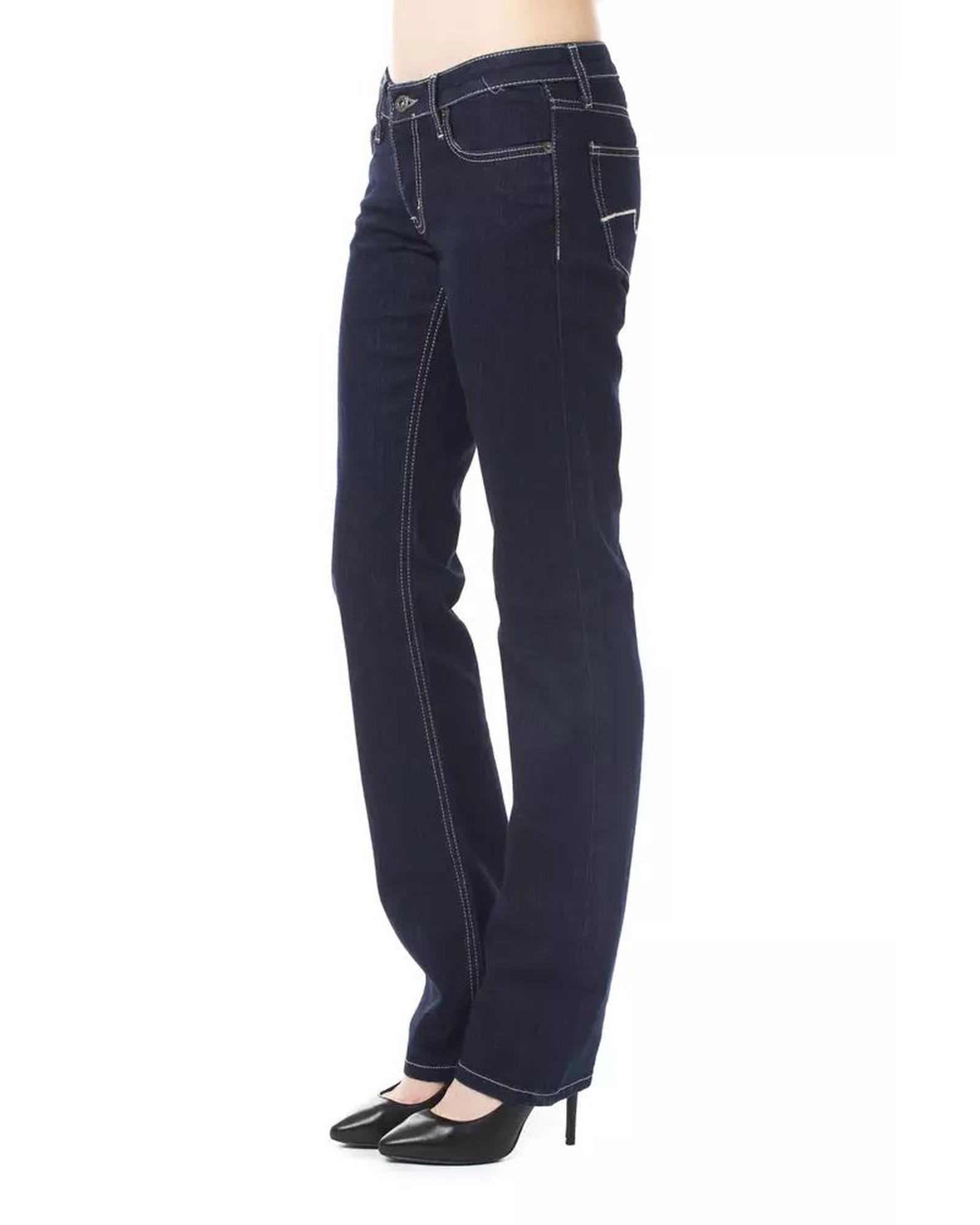 Ungaro Fever Women's Blue Cotton Jeans & Pant - W28 US Secondary image